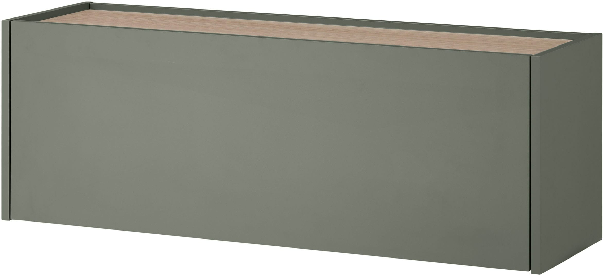 INOSIGN Hängeschrank »GiRON/CiTY, Wandgarderobe in vier Farben, Wandschrank«, zeitloses Design, Breite 100 cm, großes Fach