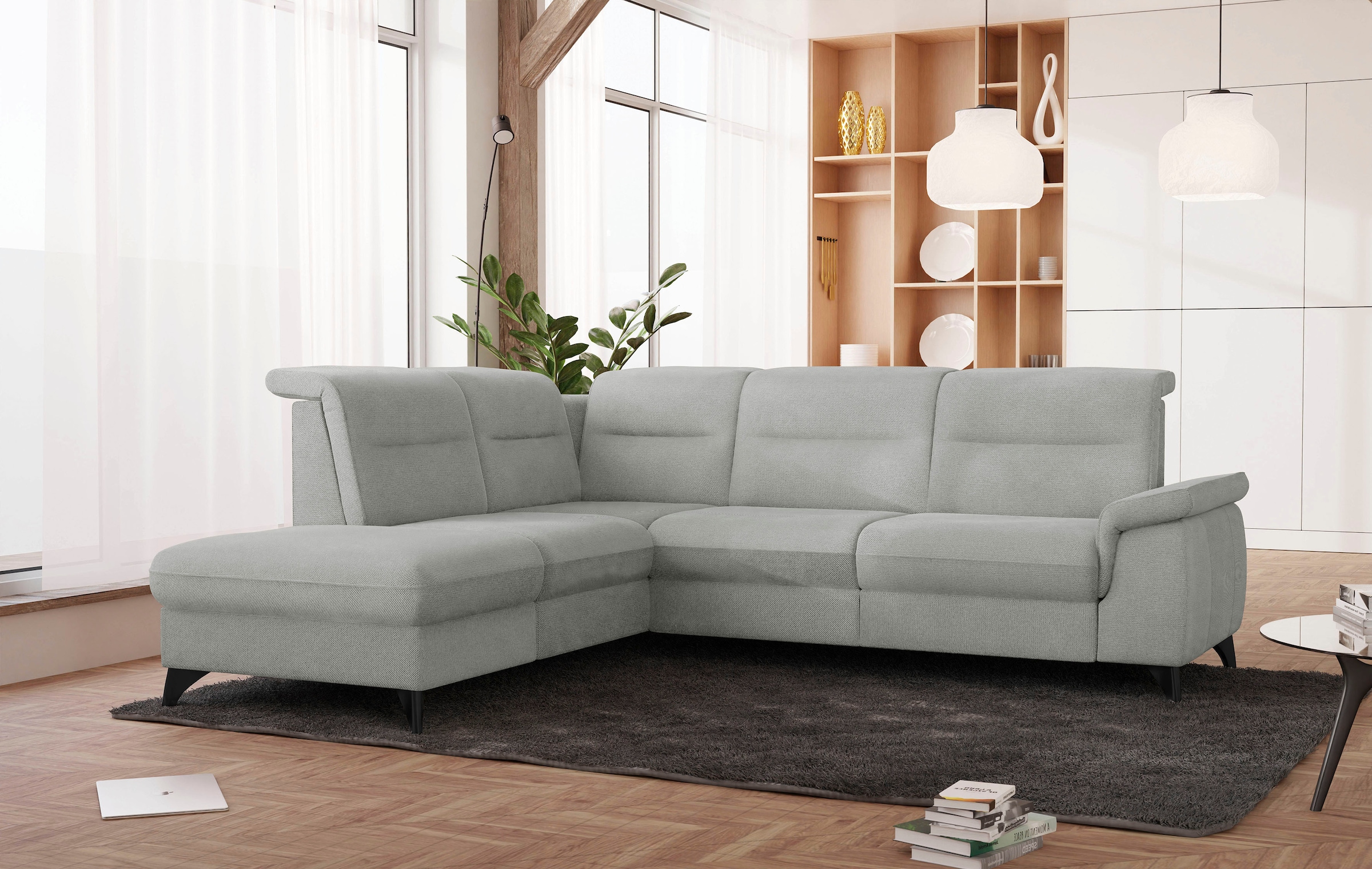 sit&more Ecksofa »Astoria L-Form«, wahlweise mit motorischer Relaxfunktion günstig online kaufen