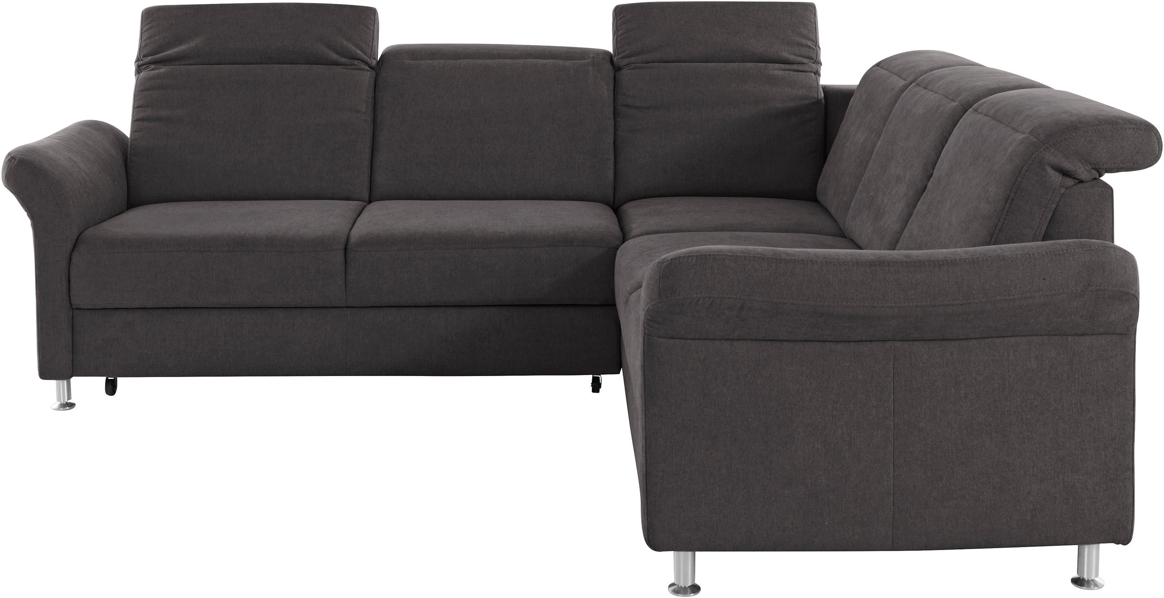 sit&more Ecksofa »Darwin L-Form« inklusive Federkern, wahlweise mit Kopftei günstig online kaufen