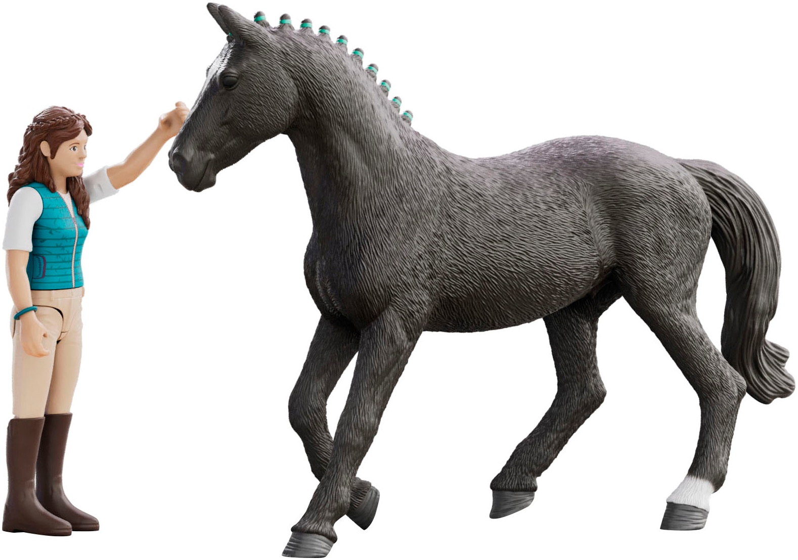 Schleich® Spielfigur »HORSE CLUB, Lisa & Storm (42712)«, Made in Europe
