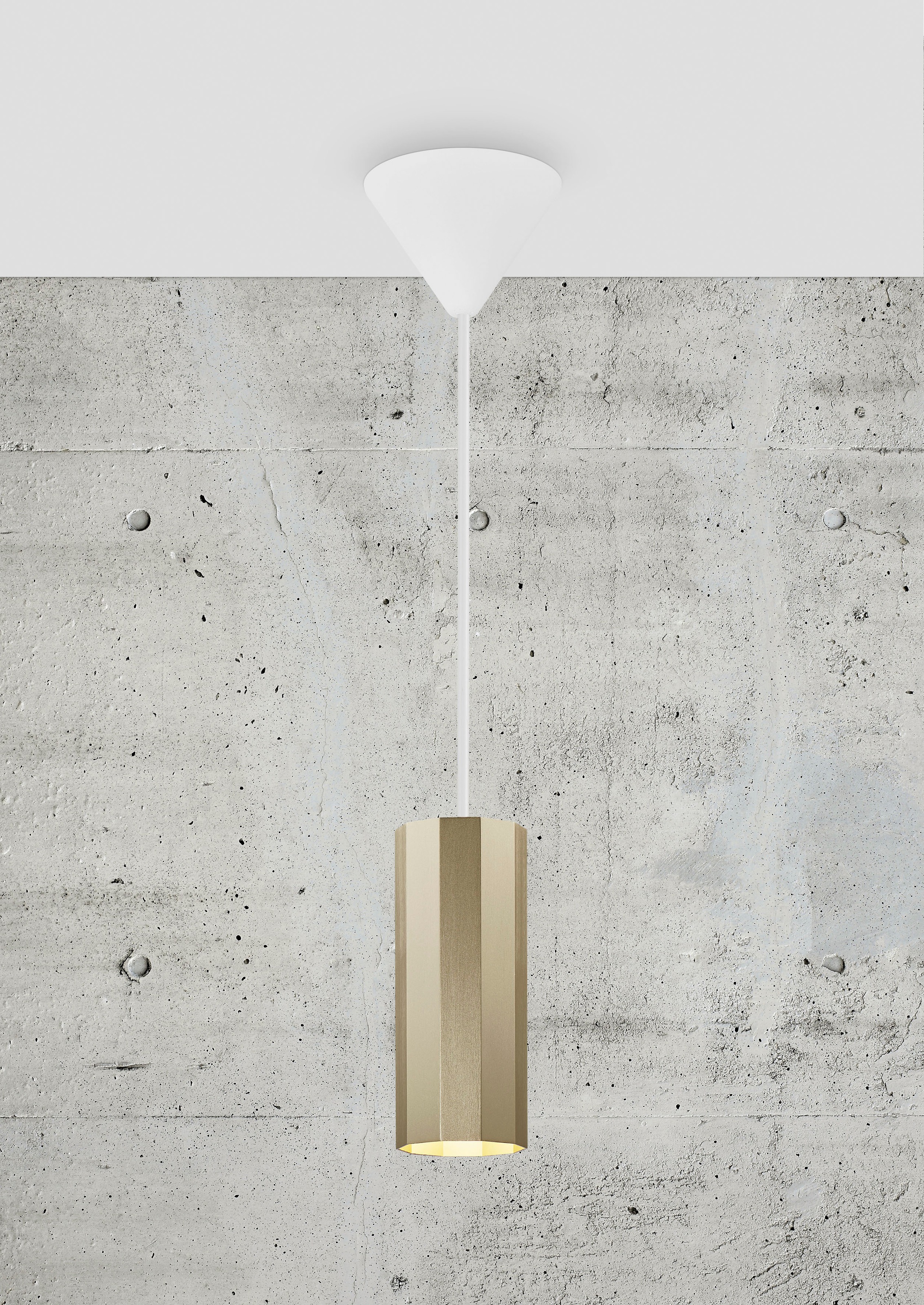 Nordlux Pendelleuchte »Alanis«, Leuchtmittel GU10 | ohne Leuchtmittel, Minimalistisches Design, 10-seitiges Profil, matt-schwarz