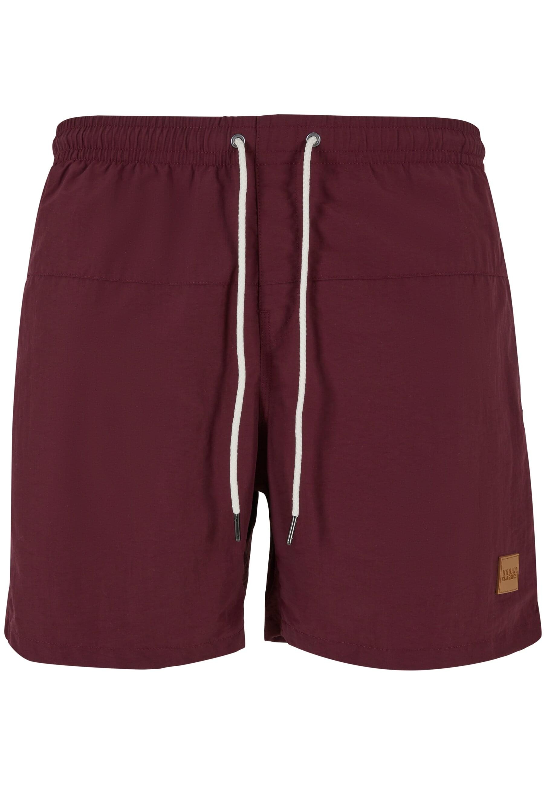 URBAN CLASSICS Badeshorts »Urban Classics Herren Block Swim Shorts 2-Pack«