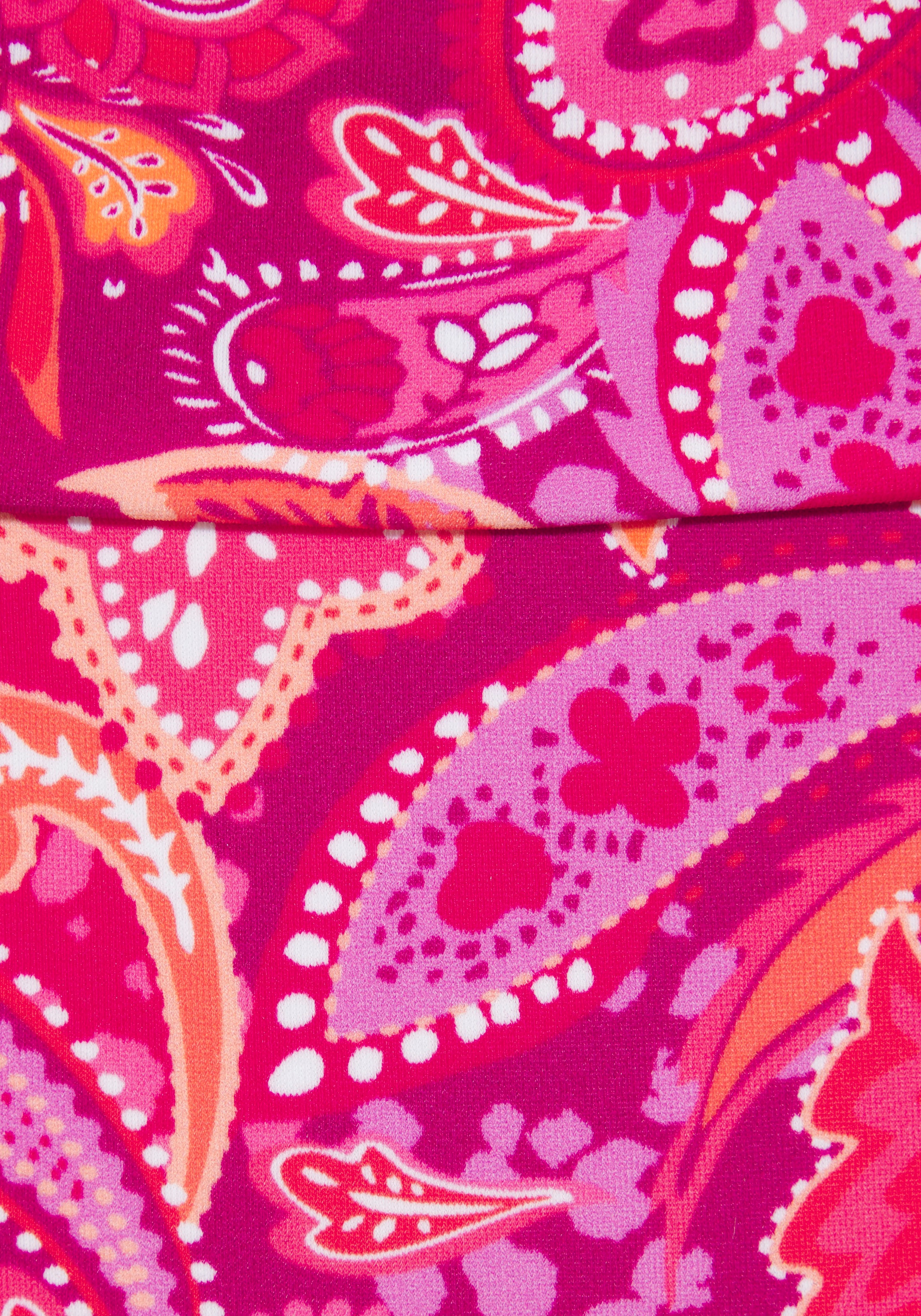 Vivance Bikini-Hose »Pretty«, mit Umschlagbund und modischem Paisleymuster
