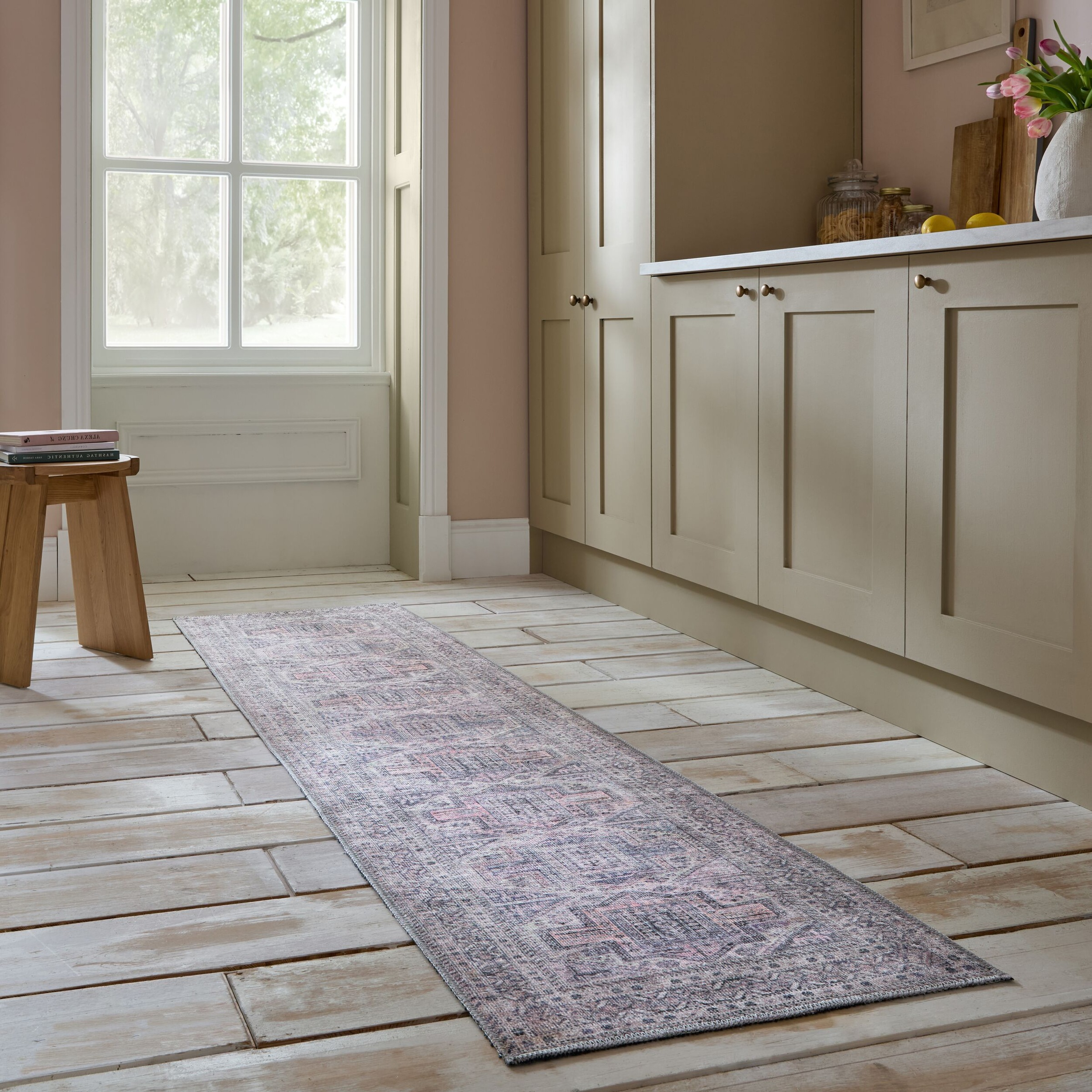 FLAIR RUGS Teppich »Otis«, rechteckig, 4 mm Höhe, Waschbarer Traditioneller günstig online kaufen