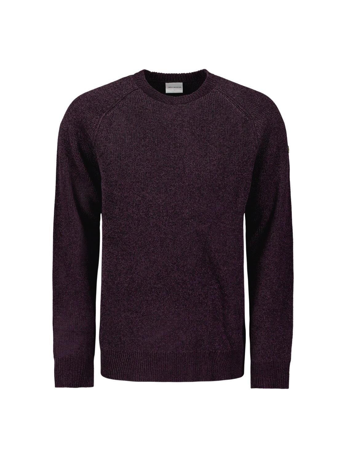 NO EXCESS Rundhalspullover »No Excess Chenillo-Crewneck-Pullover«