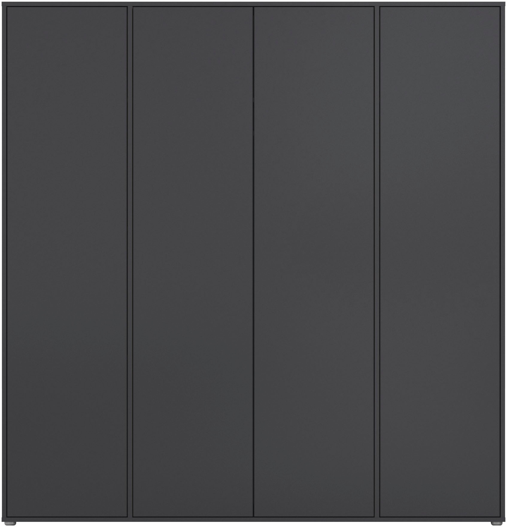 rauch Drehtürenschrank »Kleiderschrank Schrank Garderobe Wäscheschrank NABILA viel Stauraum«, (in 3 verschiedenen Ausstattungen BASIC/CLASSIC/PREMIUM), in 2 Breiten mit Push-to-Open Funktion TOPSELLER MADE IN GERMANY