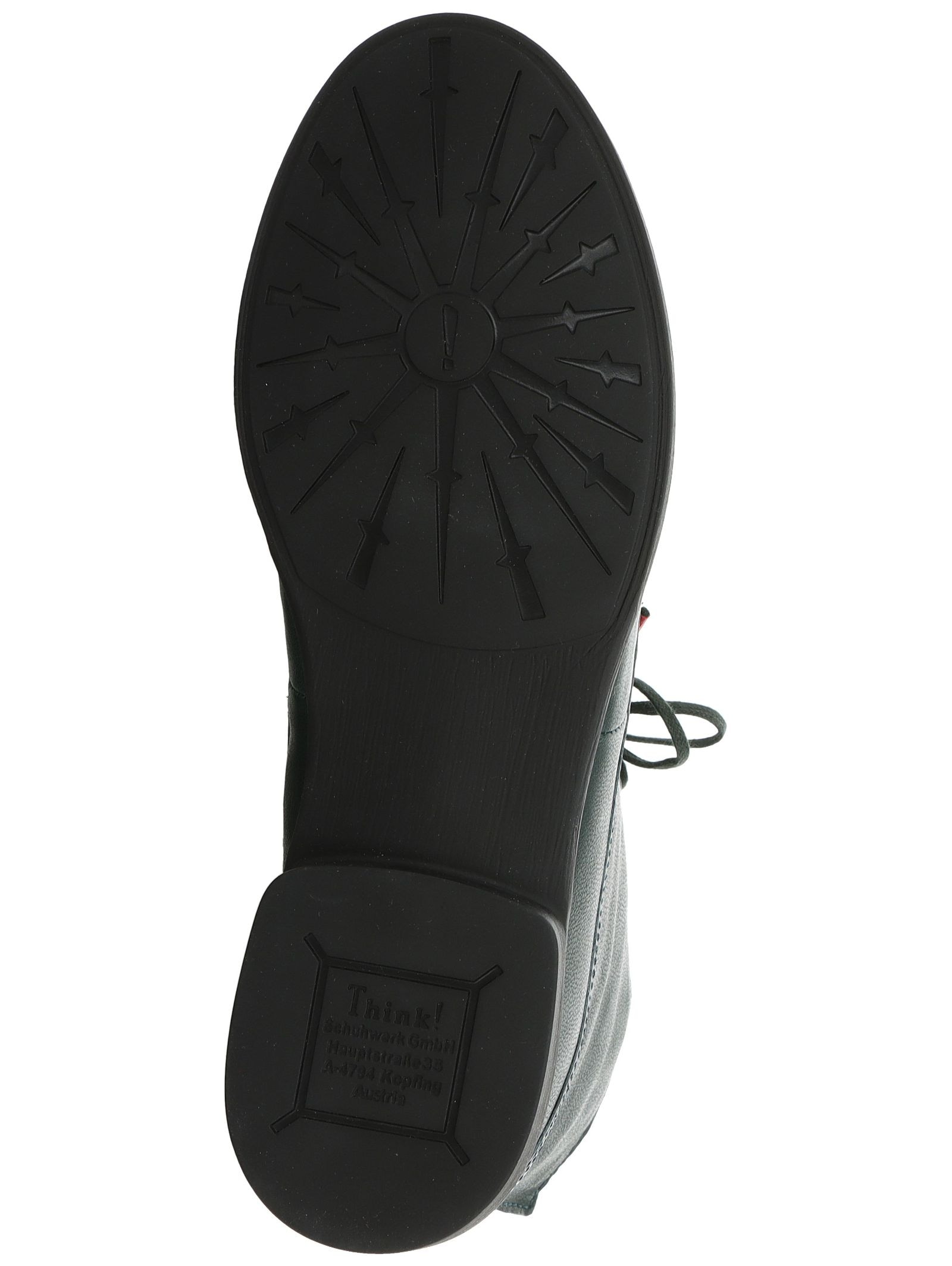 Think! Schnürstiefelette »Think! Stiefelette Nappaleder«