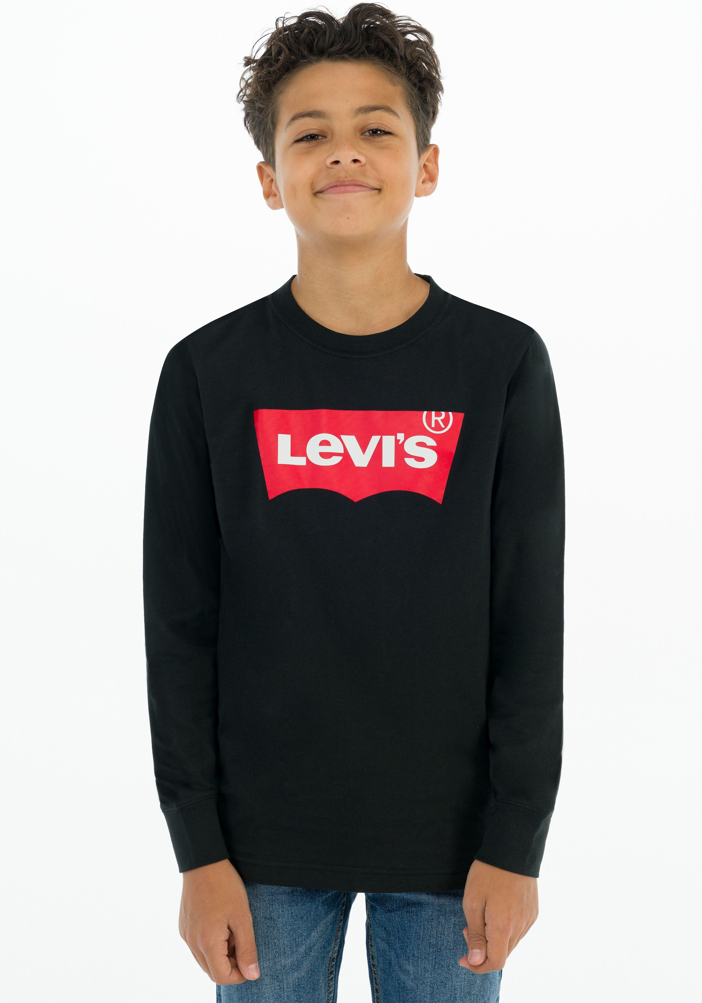 Levi's® Kids Langarmshirt »L/S BATWING TEE«, for BOYS