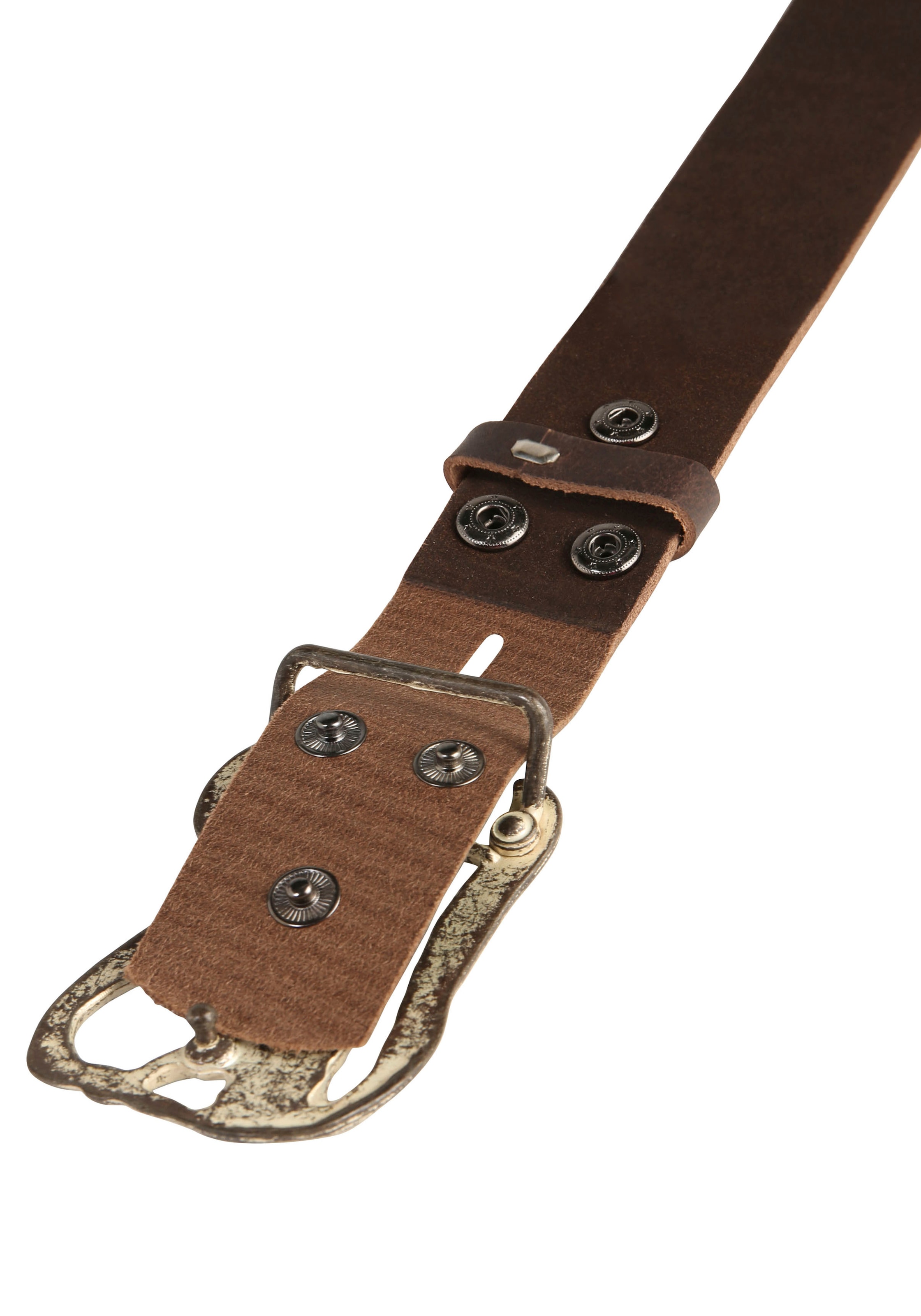 Rettungsring Gürtel Ledergürtel mit austauschbarer Schließe »Meerjungfrau White Used«