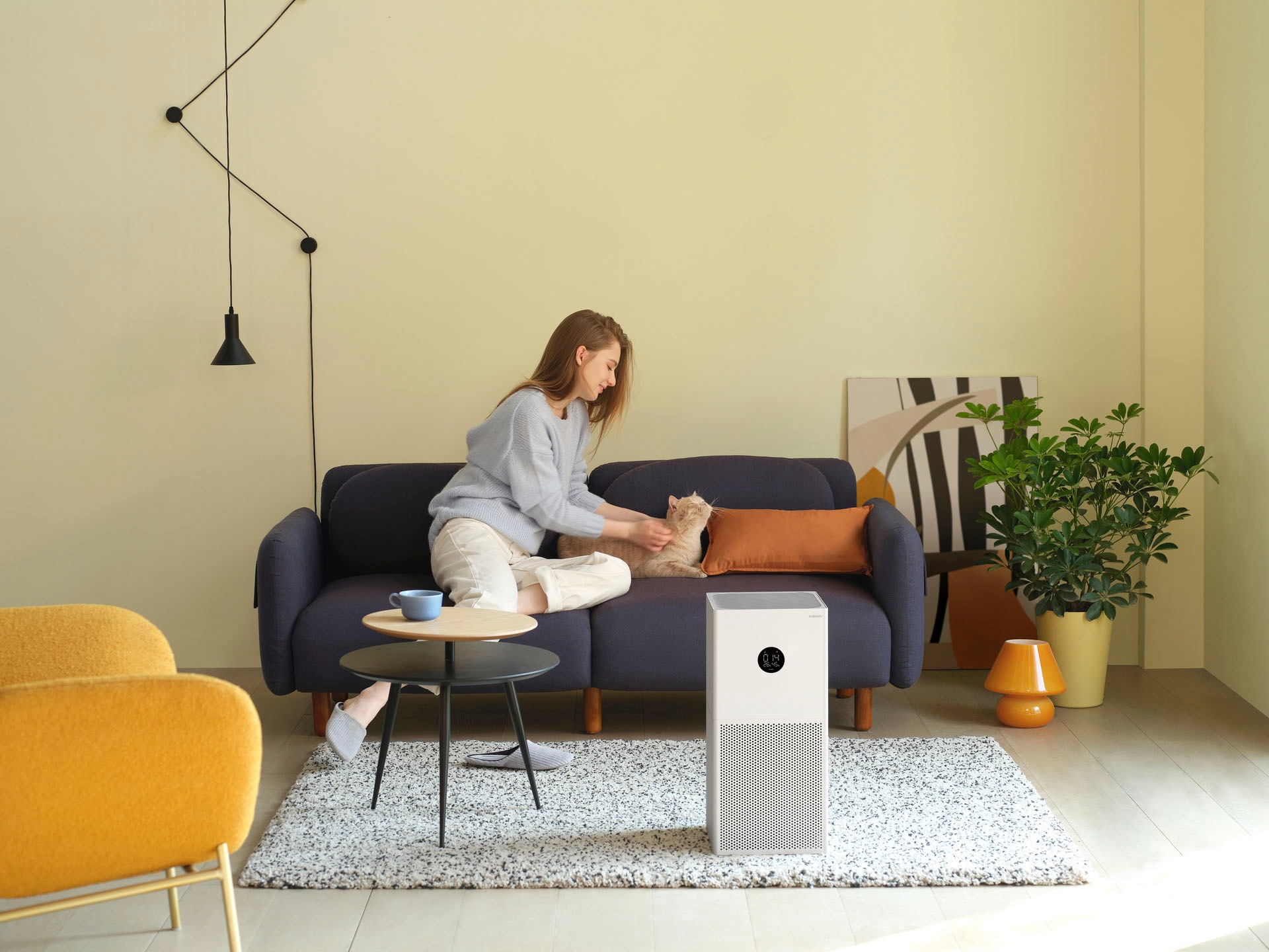 Xiaomi Luftreiniger »Mi Smart Air Purifier 4 Lite«, für 43 m² Räume, Steuerung über App