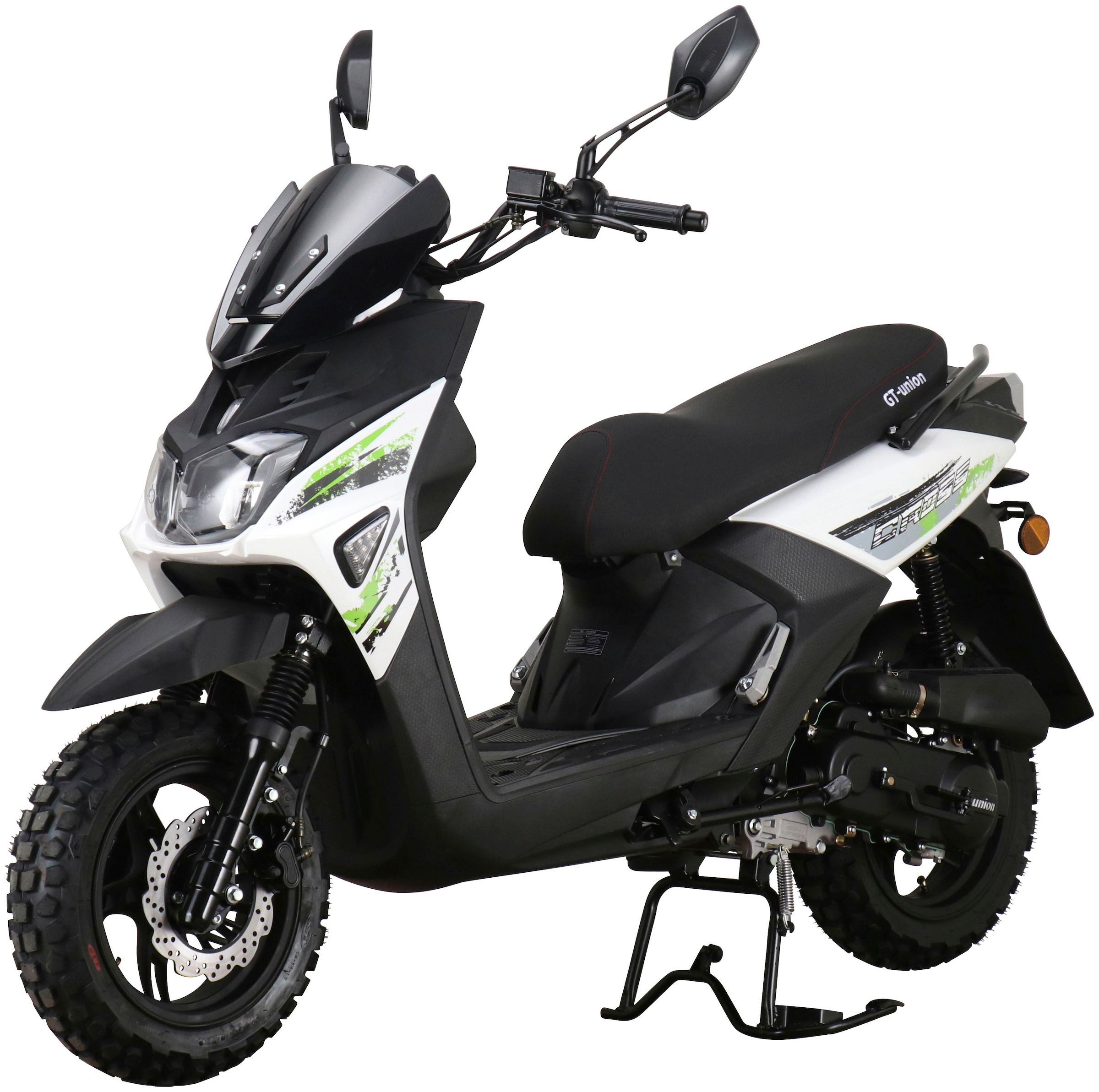 GT UNION Motorroller »Cross 2.0 45«, 49,6 cm³, 45 km/h, Euro 5, 3 PS, Luftgekühlter Motor