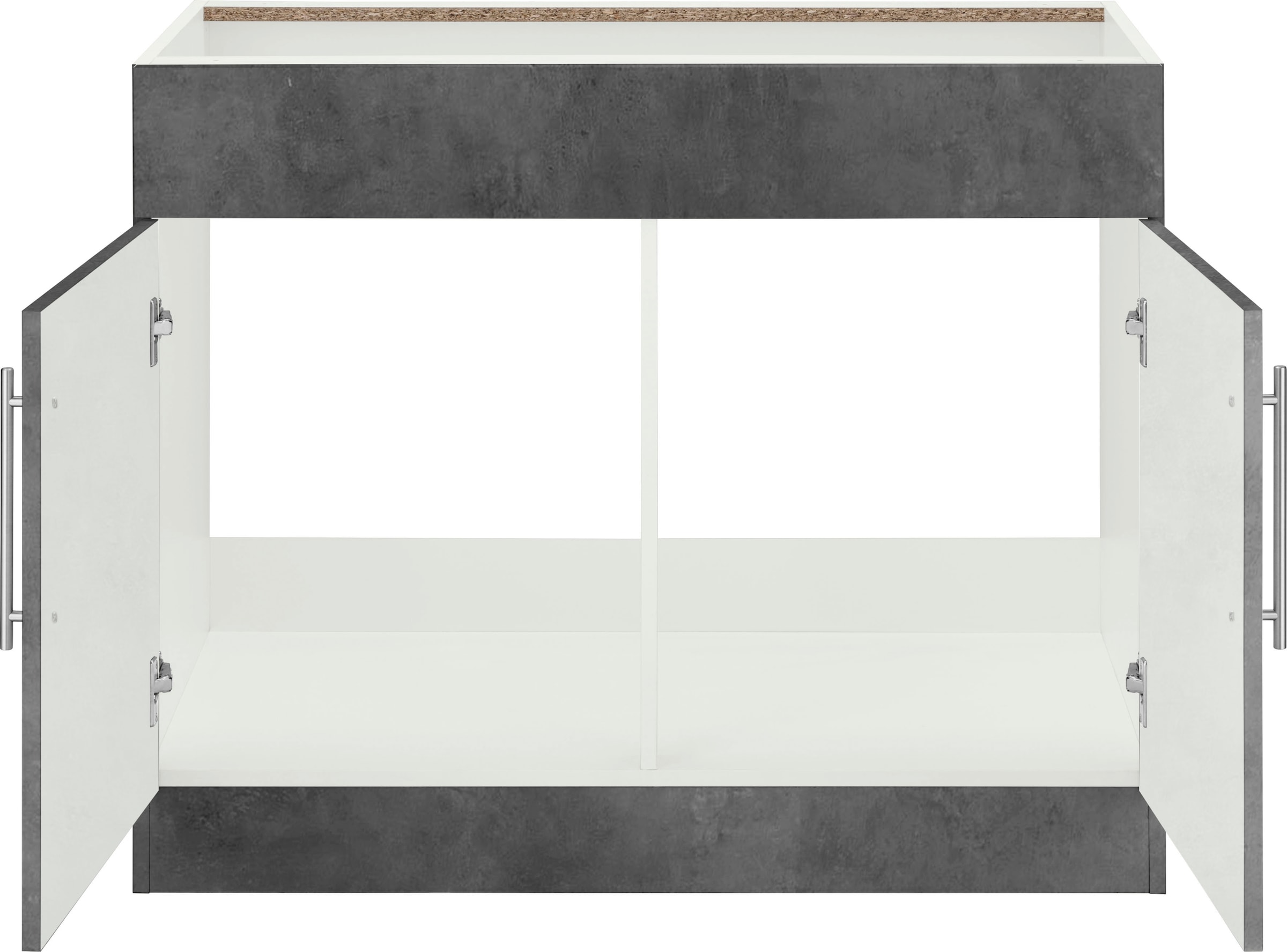 wiho Küchen Spülenschrank »Cali«, 100 cm breit, ohne Arbeitsplatte