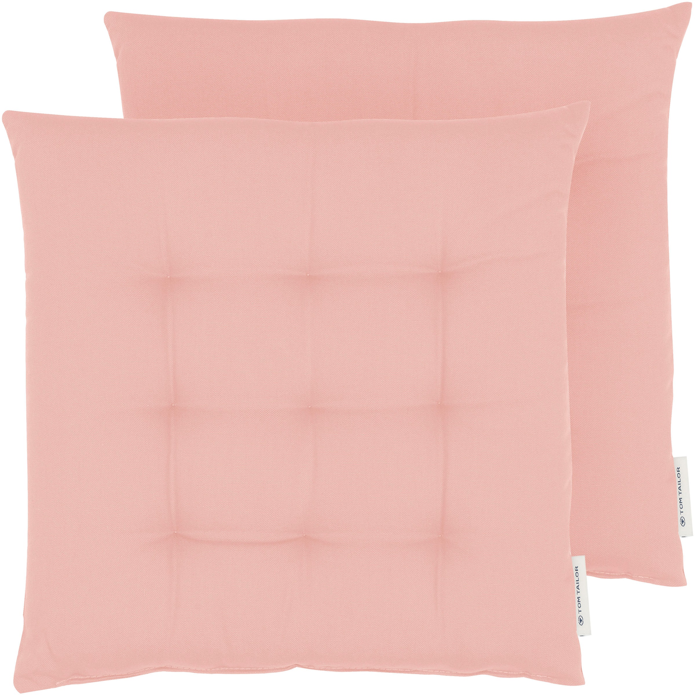 TOM TAILOR HOME Sitzkissen »Dove«, unifarben, abgesteppt, 1 Stück günstig online kaufen