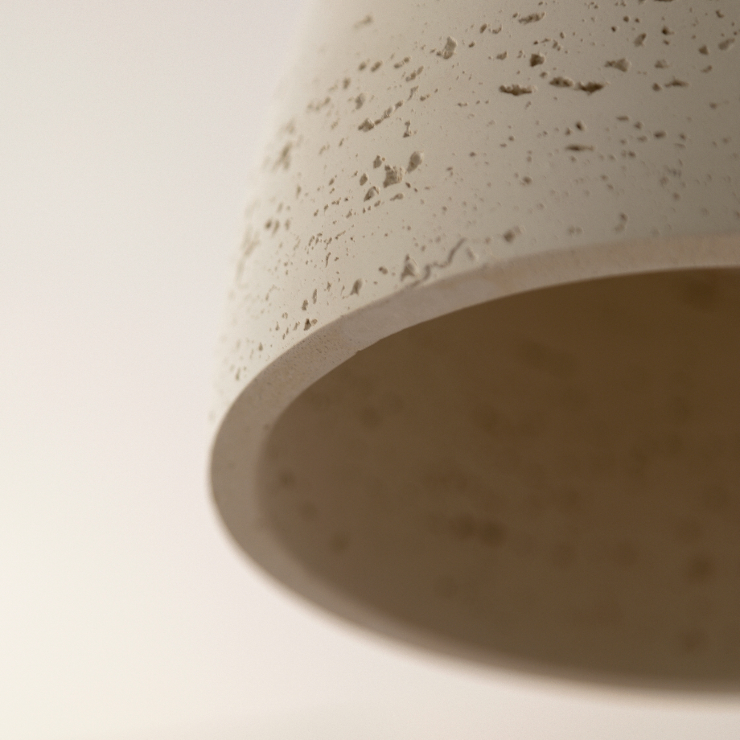 SCHÖNER WOHNEN-Kollektion LED Pendelleuchte »TRAVENTA« E27 1 Stk. SCHÖNER WOHNEN Kollektion, Travertinoptik, Downlight