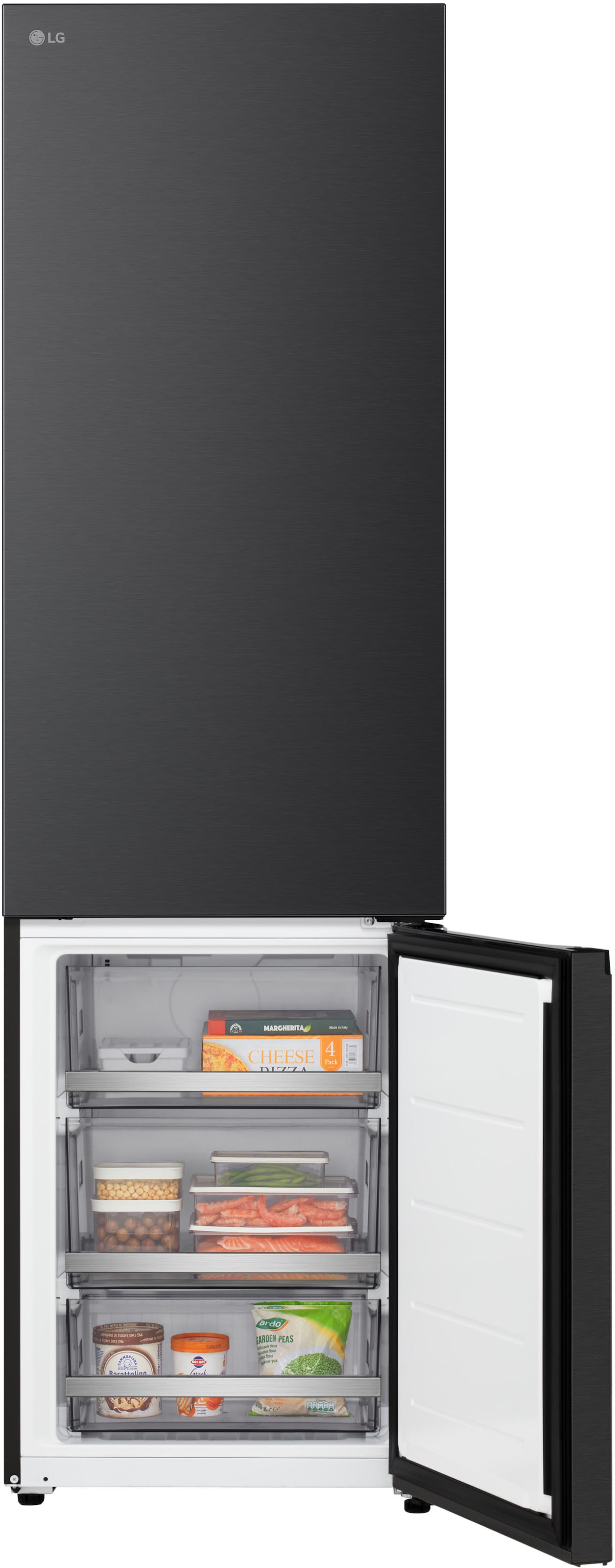 LG Kühl-/Gefrierkombination Serie 7 »GBBS726BEV« 203 cm hoch 59,7 cm breit Vollintegrierbarer Kühlschrank dank frontaler Luftzufuhr und Abluft