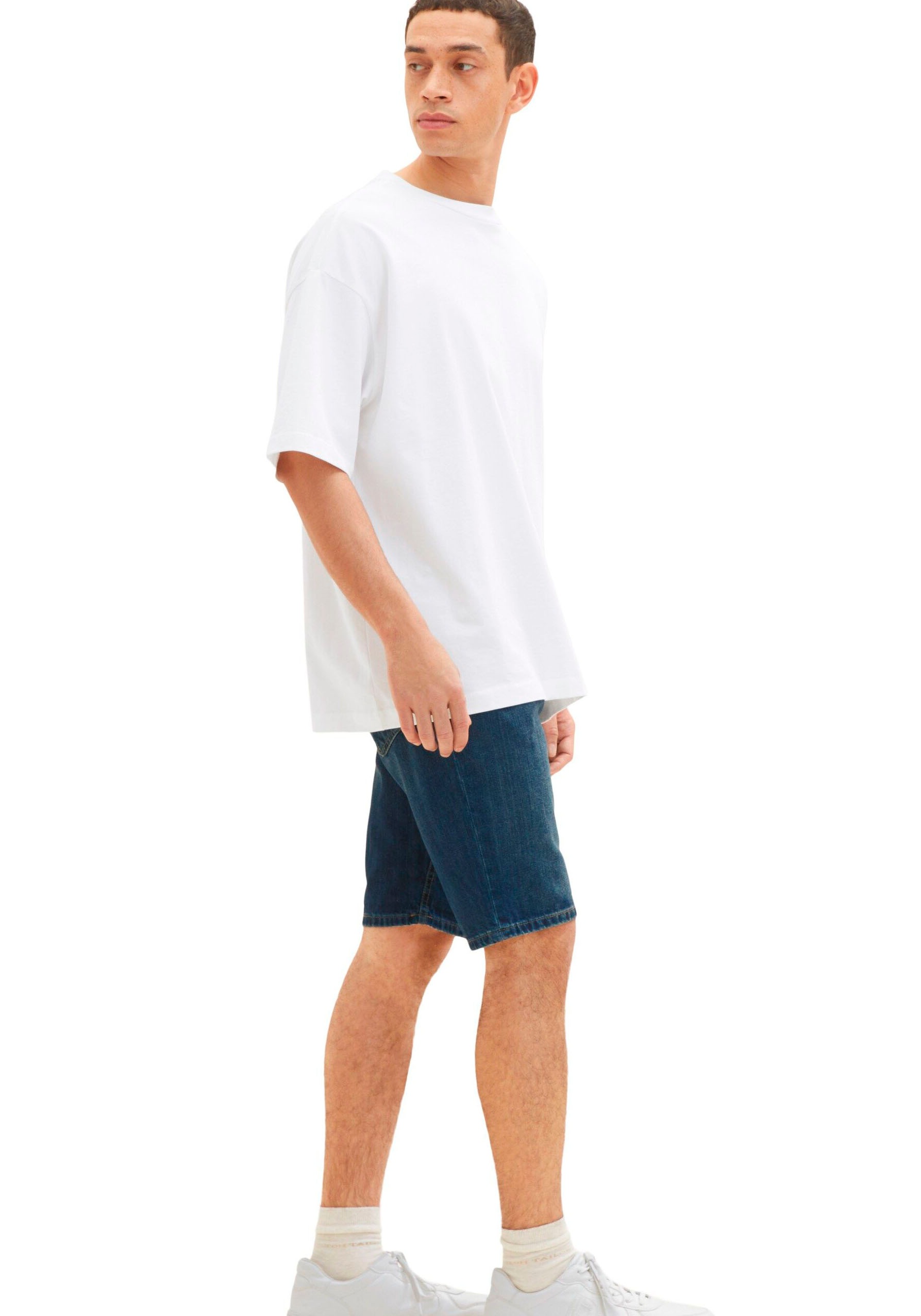 12. Bild von TOM TAILOR Jeansshorts »Josh«, in 5-Pocket Form
