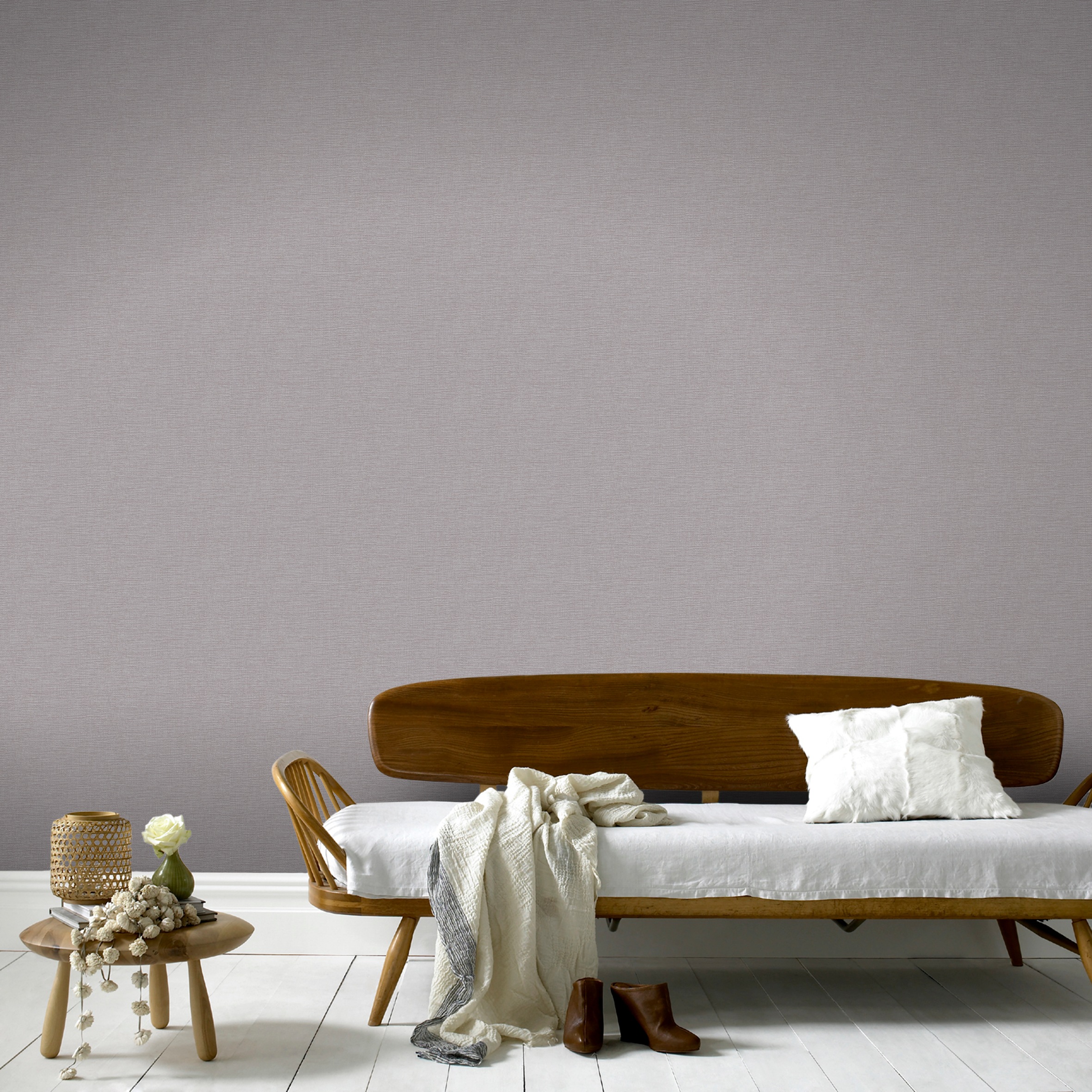 WOW Vliestapete »YARN STONE« uni Design Tapeten günstig online kaufen