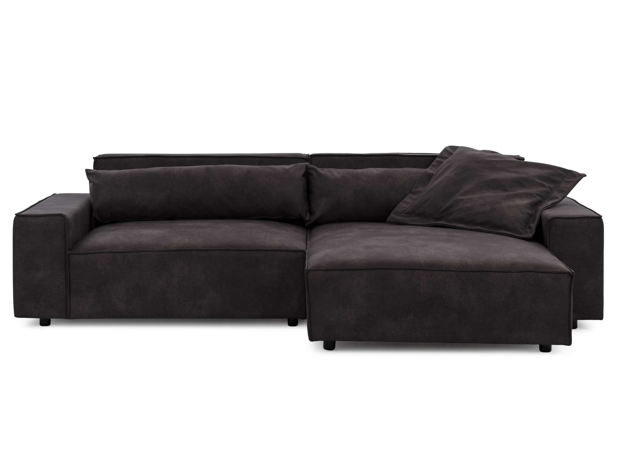 OTTO home Ecksofa »KINLEE Design-Sofa mit Recamiere rechts/links, Maße B/T/ günstig online kaufen