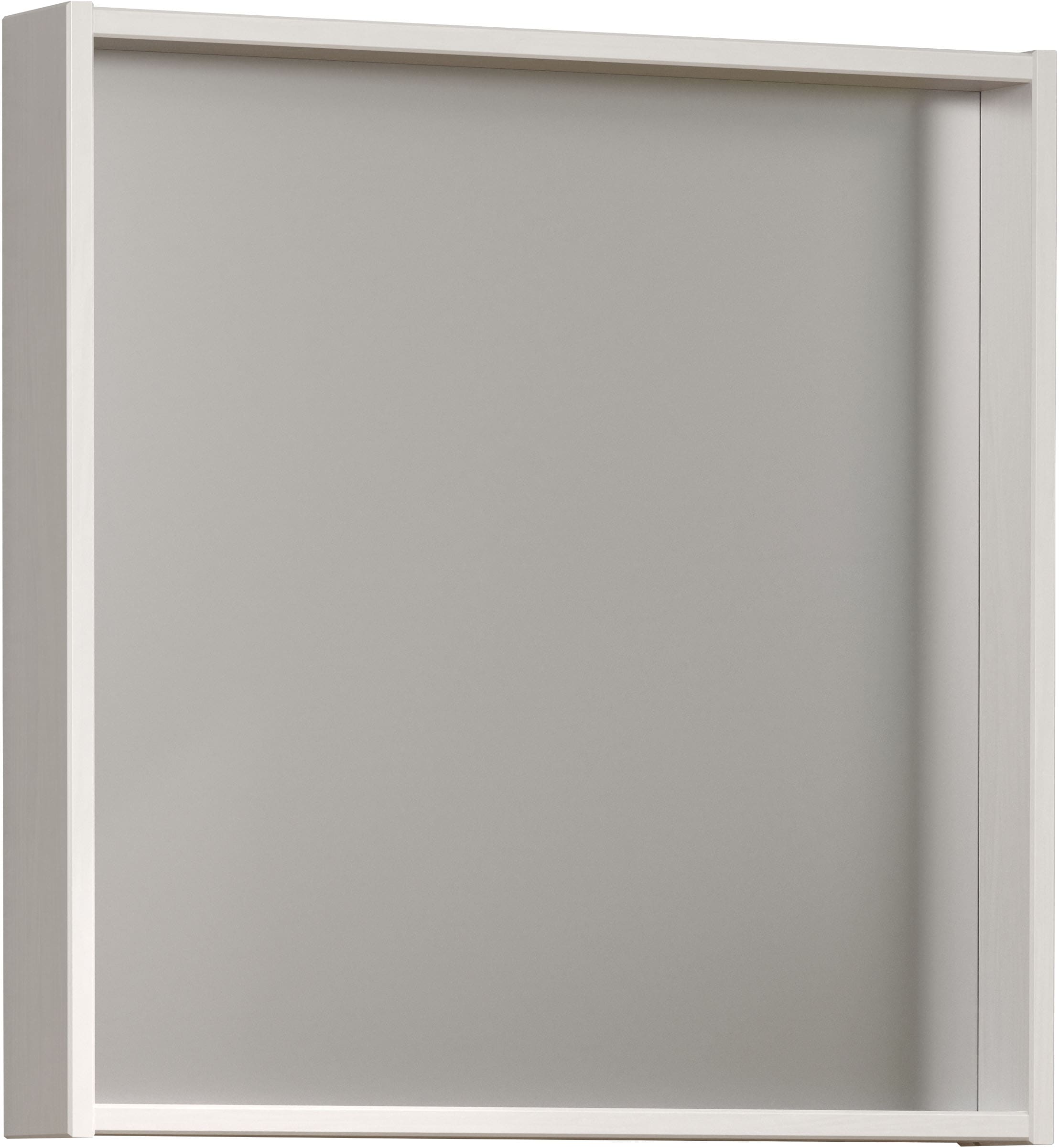 welltime Badspiegel »Kall« Spiegel mit Rahmen aus lackiertem Massivholz - M günstig online kaufen