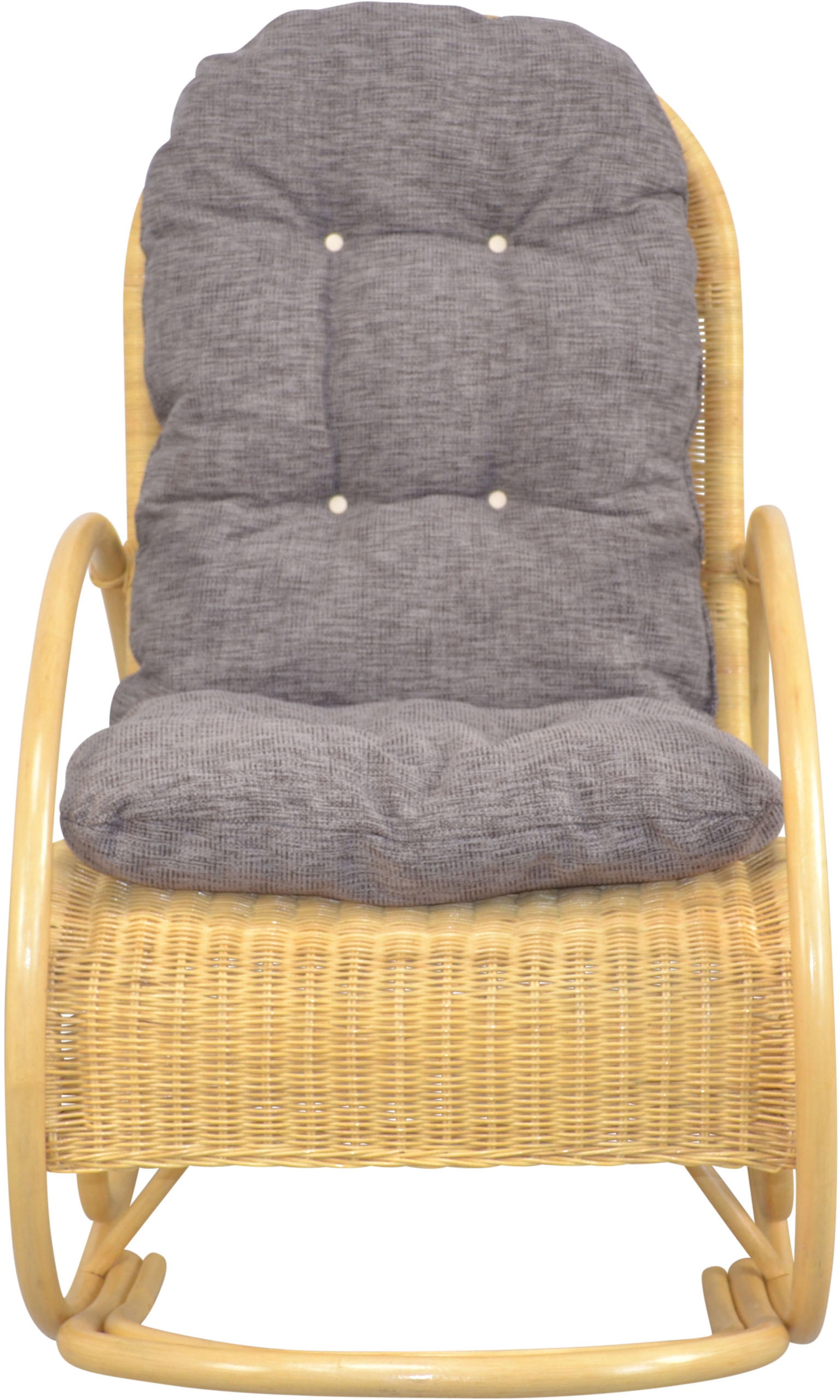 HOFMANN LIVING AND MORE Schaukelsessel, (1 St.), Handgeflochten günstig online kaufen