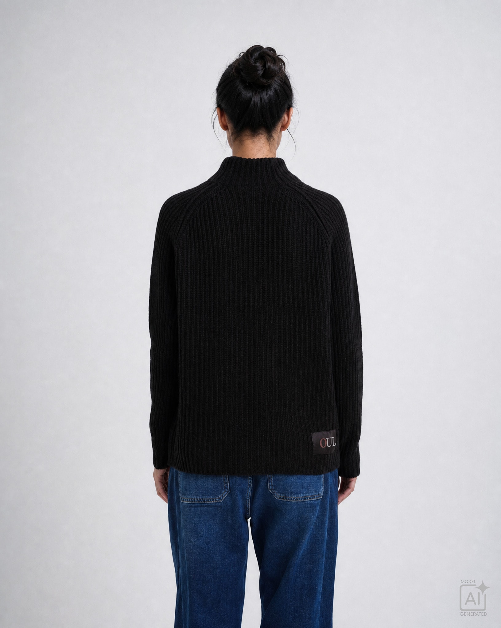 Smith & Soul Wollpullover mit Stehkragen