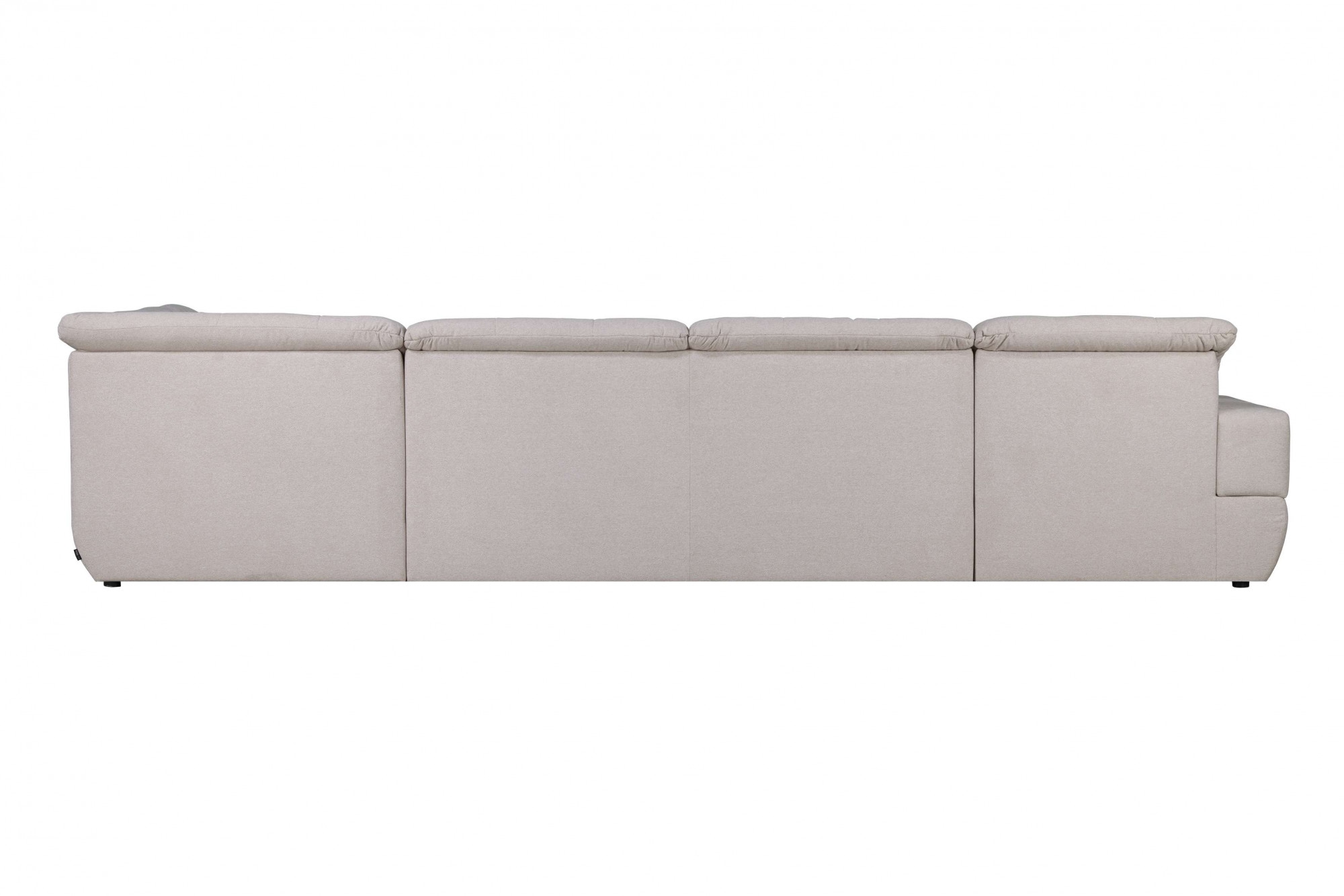 INOSIGN Wohnlandschaft »BRISBANE NEU U-Form«, mit feiner Steppung, Matten-Optik, incl. Zierkissen