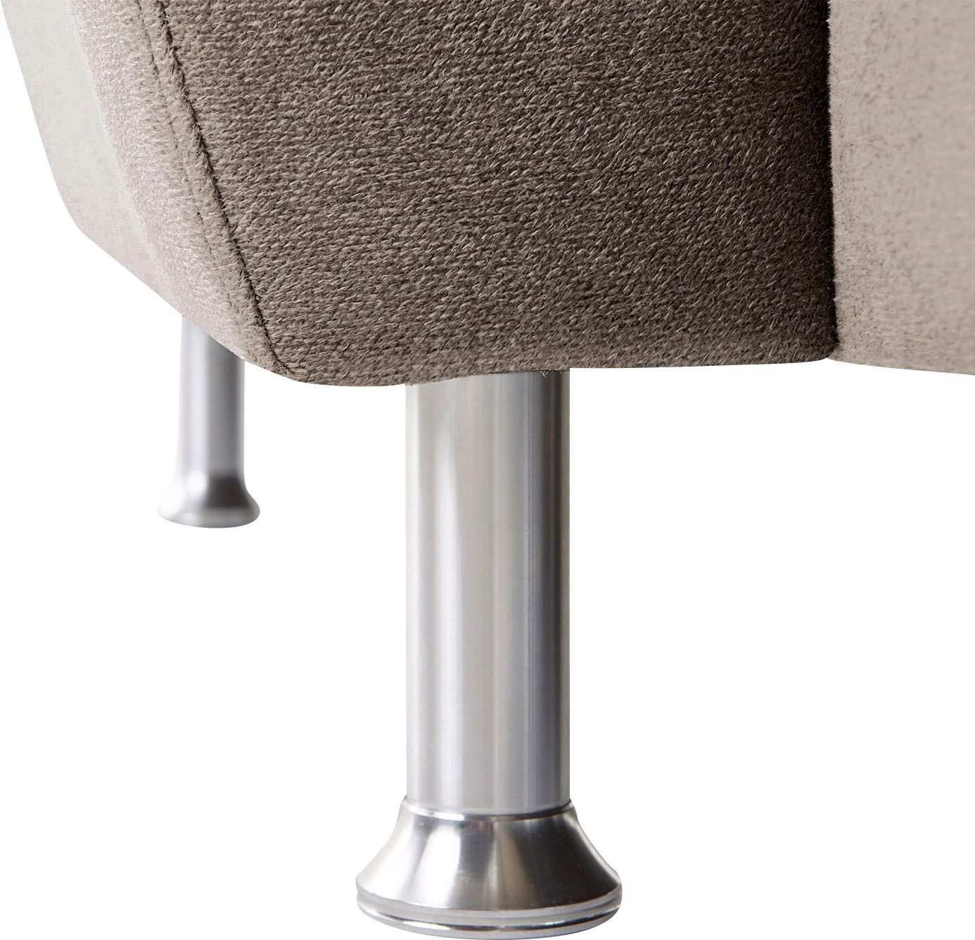 CALIZZA INTERIORS Ecksofa »Onyx L-Form«, Recamiere links oder rechts, wahlweise mit Bettfunktion, Breite 270 cm
