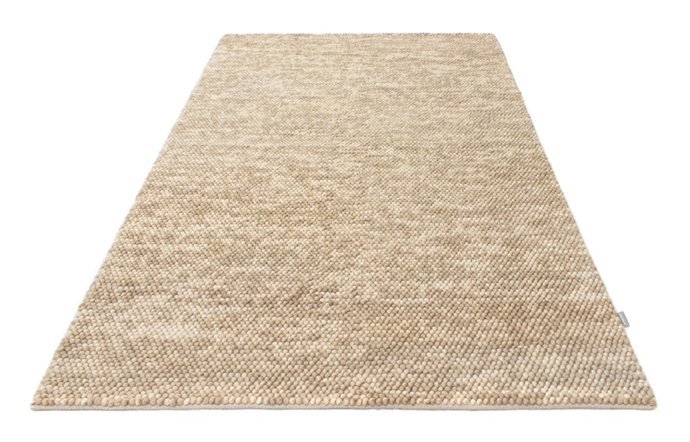 morgenland Wollteppich »Mosaik - Wollteppich«, rechteckig, 2 mm Höhe, Sehr weicher Flor