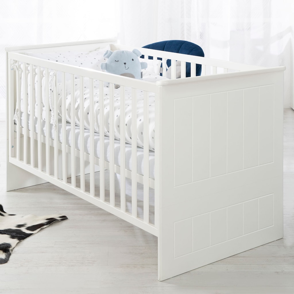 roba® Babymöbel-Set »Sylt«, (Spar-Set, 2 St., Kinderbett, Wickelkommode)