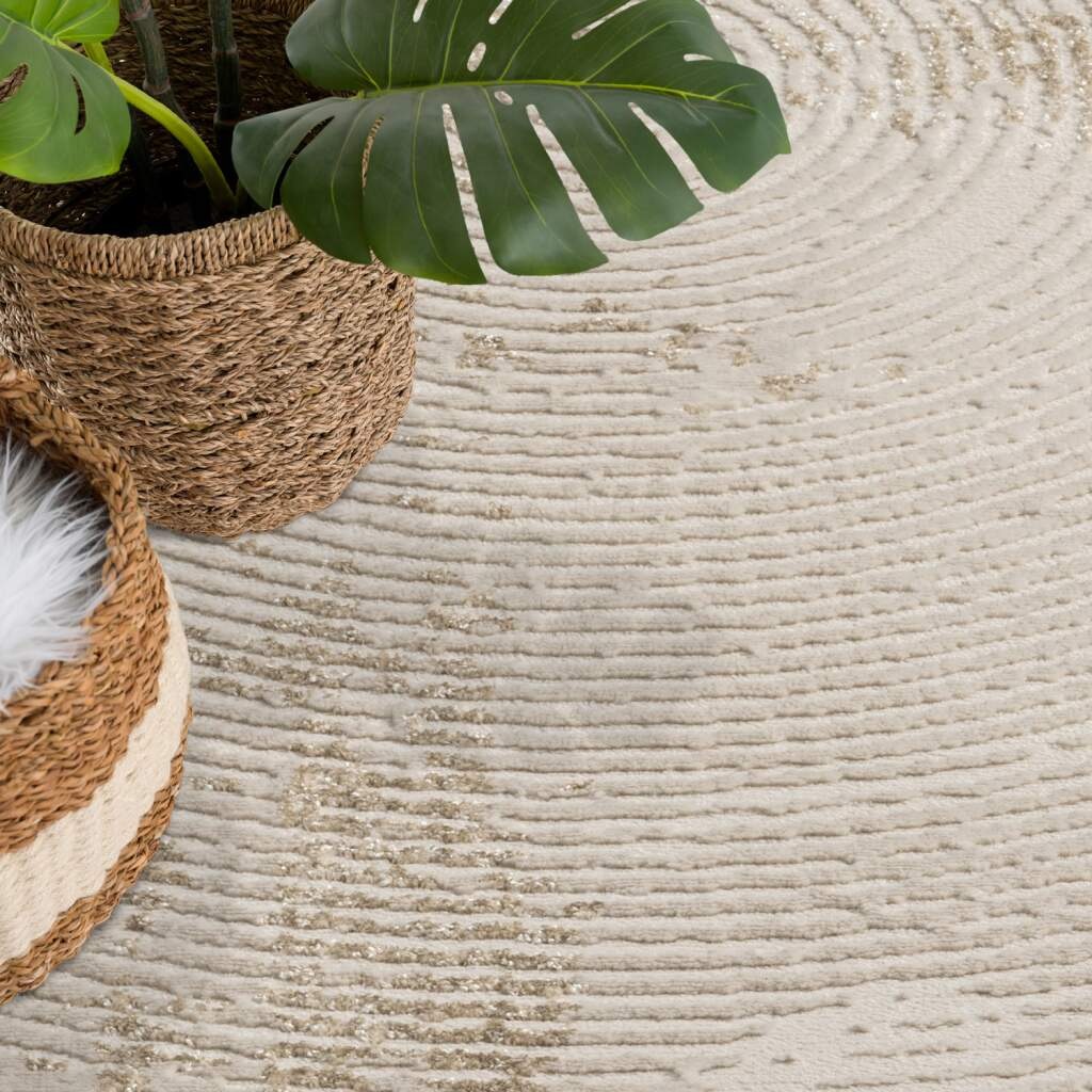 Carpet City Teppich »ANTIK481«, rechteckig, 10 mm Höhe, Kurzflor, 3D-Optik, Klassisch-Modern für Wohnzimmer, Schlafzimmer
