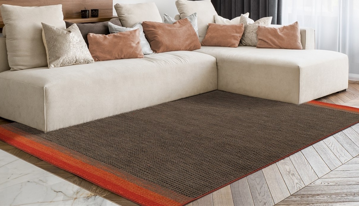 Padiro Teppich »Twice 325«, rechteckig, 13 mm Höhe, Handgearbeitet, Naturte günstig online kaufen