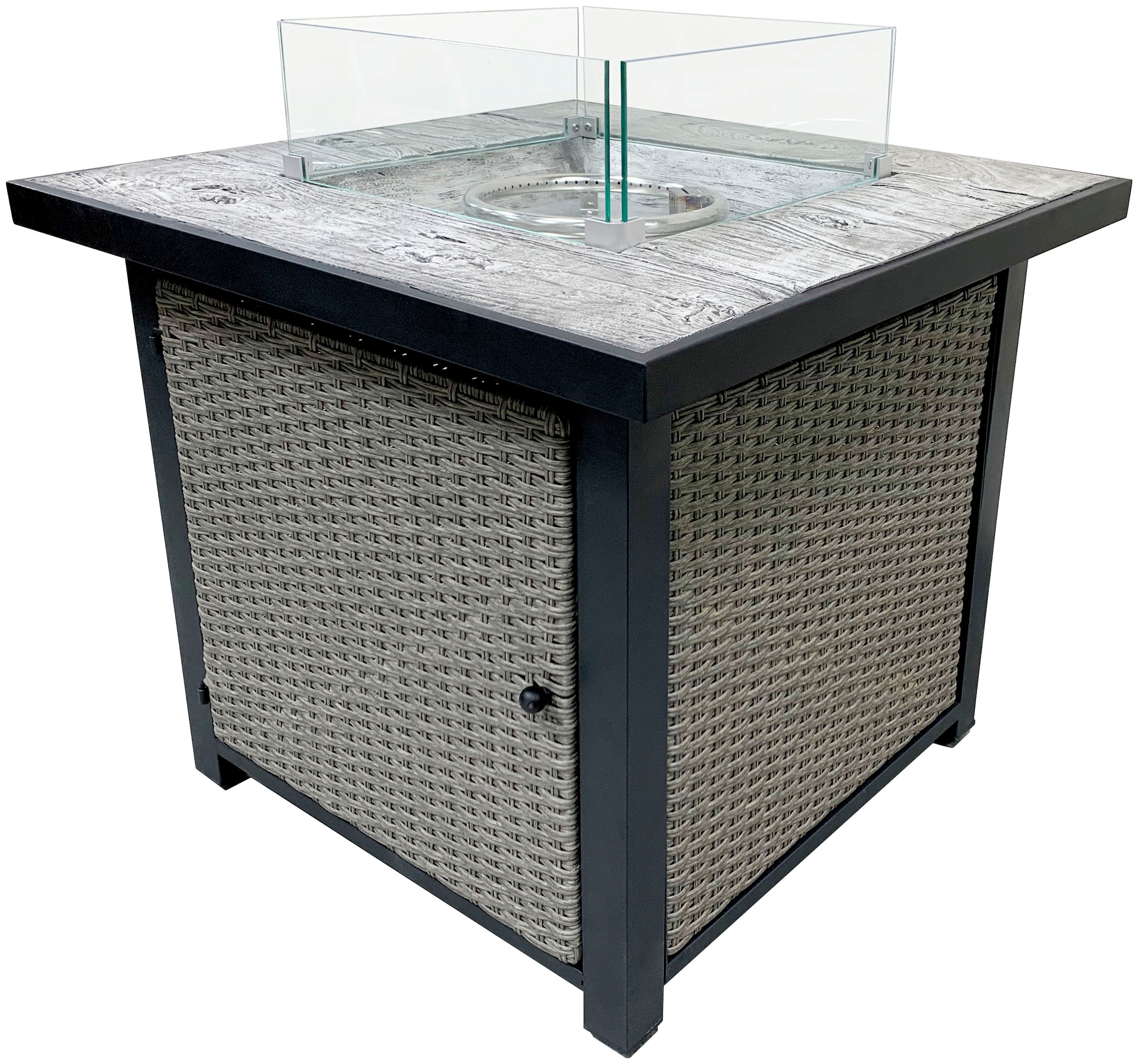 Tepro Feuerstelle »Medfield«, Gasfeuerstelle, BxLxH: 76,5x76,5x65,5 cm