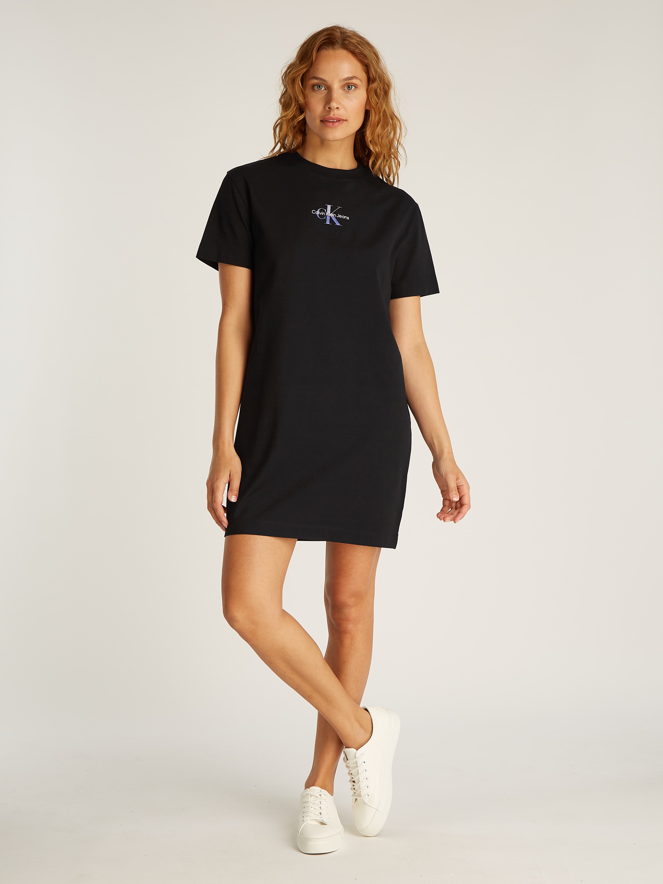 Calvin Klein Jeans Shirtkleid »GRADIENT MONOLOGO TEE DRESS«, mit Logodruck