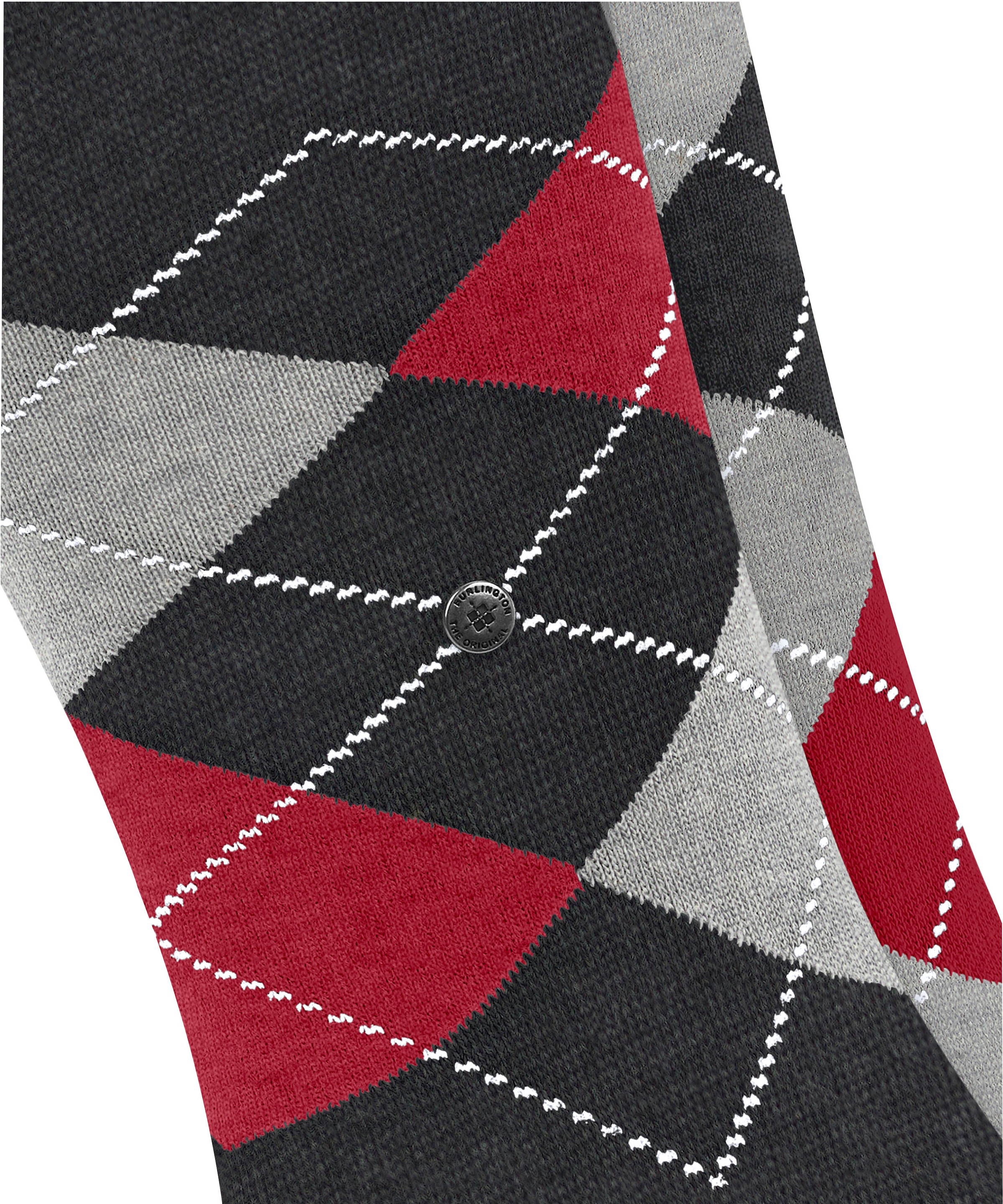 Burlington Socken »Everyday Argyle« 3er Pack,  atmungsaktiv