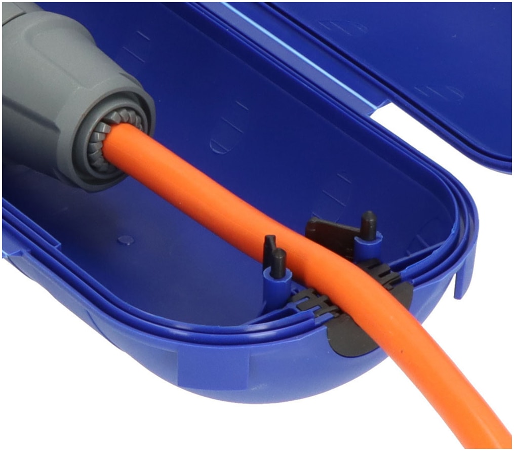 Brennenstuhl Reiseadapter »Stecker/Kupplung Safe-Box CEE230V blau«