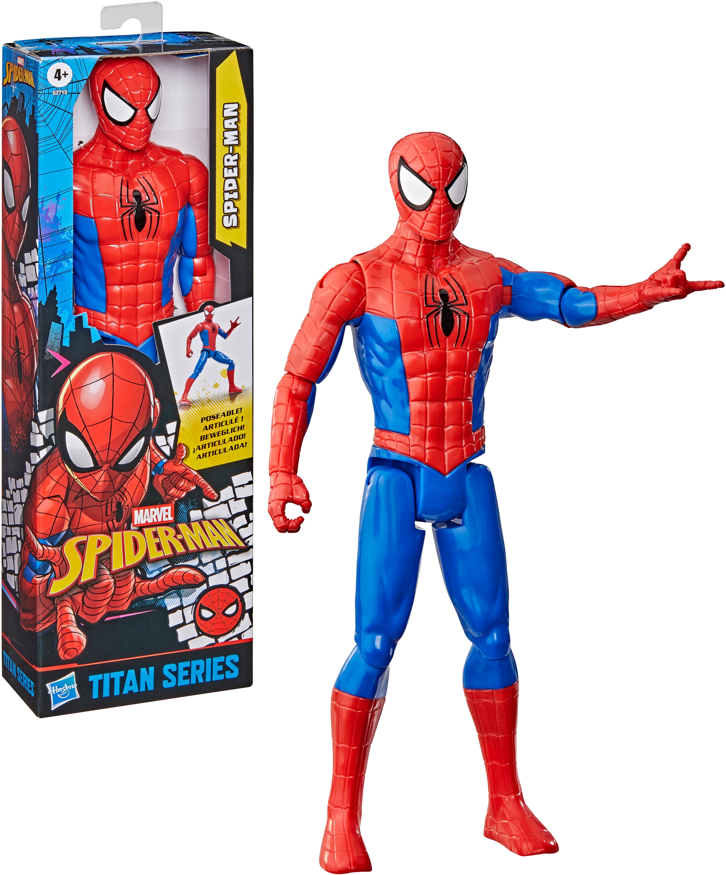 Hasbro Actionfigur »Marvel Spider-Man Titan Serie Spider-Man«
