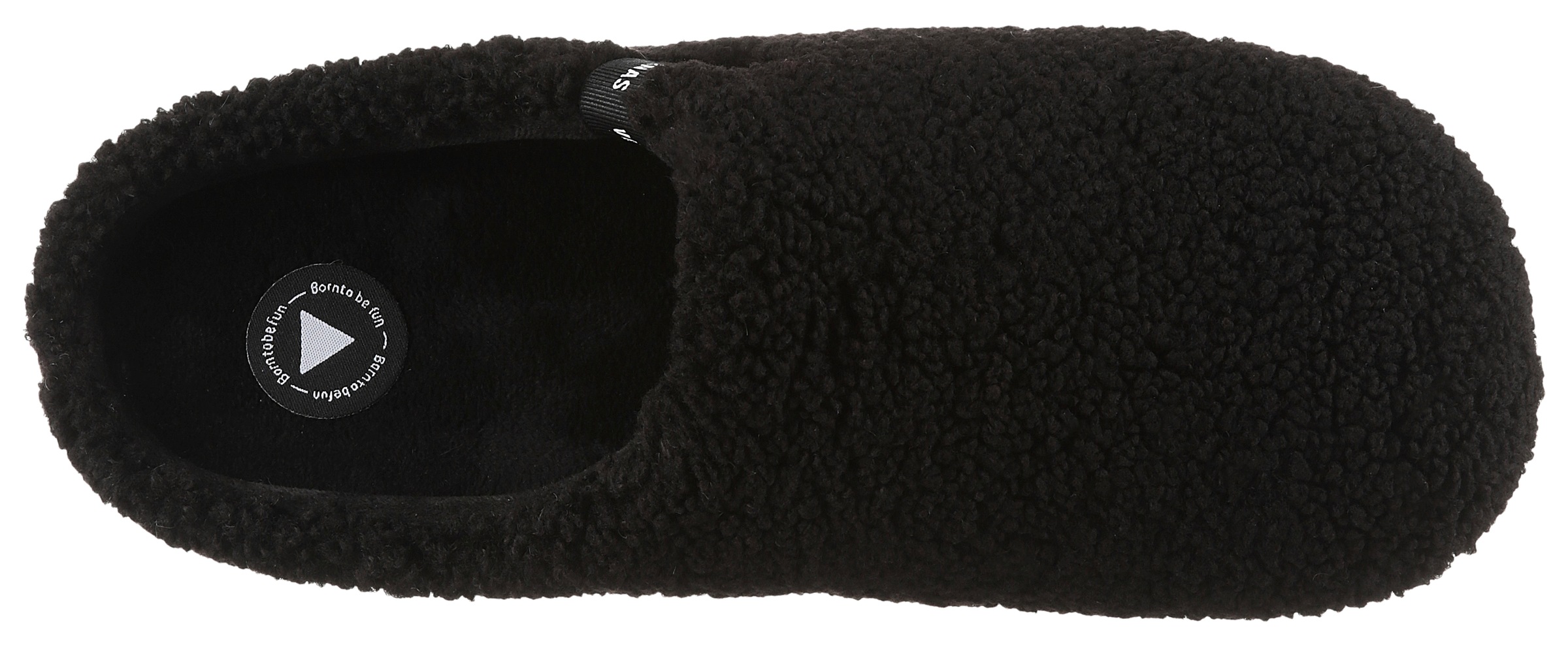 VERBENAS Pantoffel, Homeslipper, Wohlfühlschuh, Hausschuh mit Label