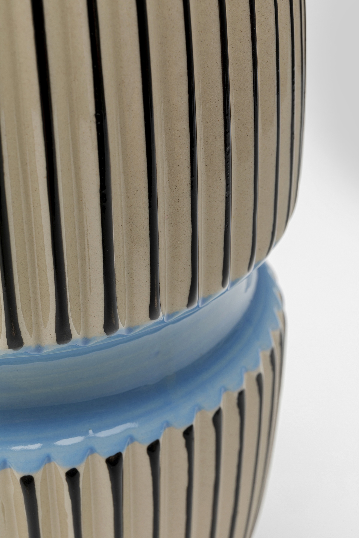 Kare Design Tischvase »Vase Calabria Blau 31cm«