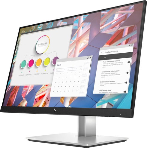HP LED-Monitor »E24 G4«, 60,45 cm/23,8 Zoll, 1920 x 1080 px, Full HD, 5 ms Reaktionszeit, 60 Hz