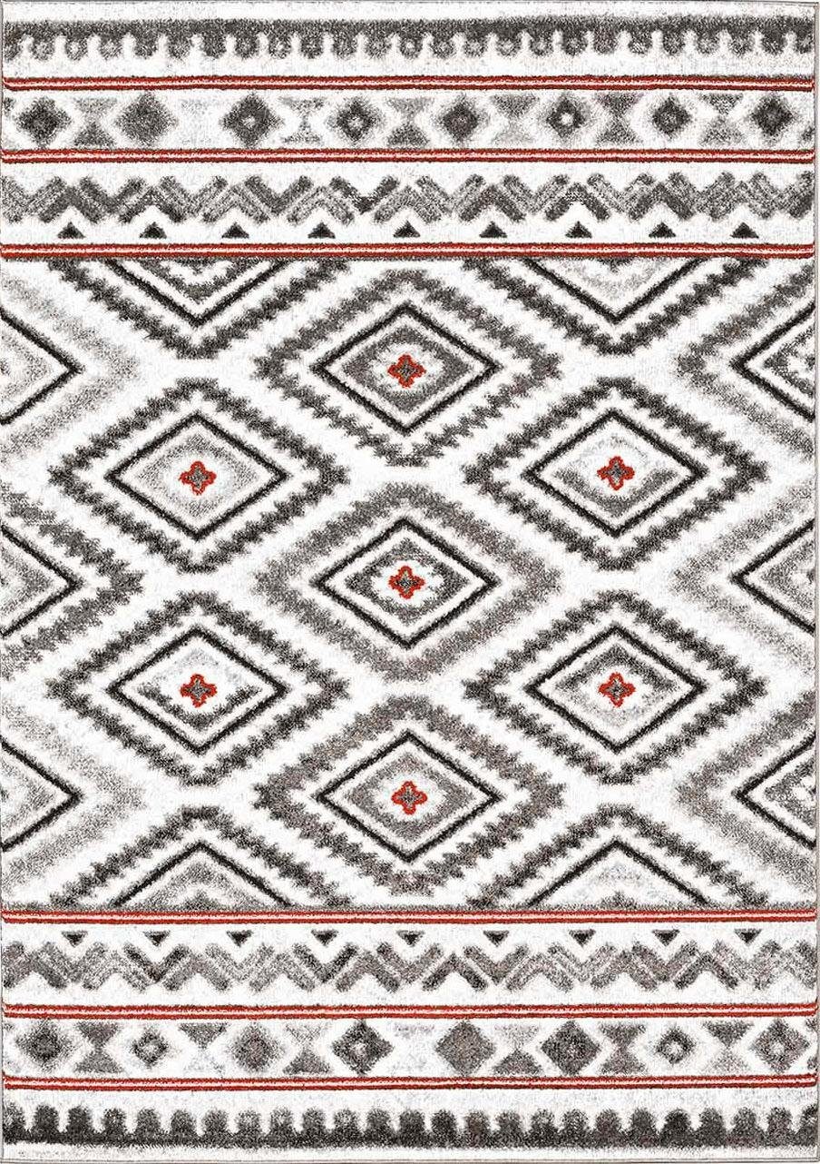 Carpet City Teppich »Moda 1129«, rechteckig, 11 mm Höhe, Kurzflor, Wohnzimmer