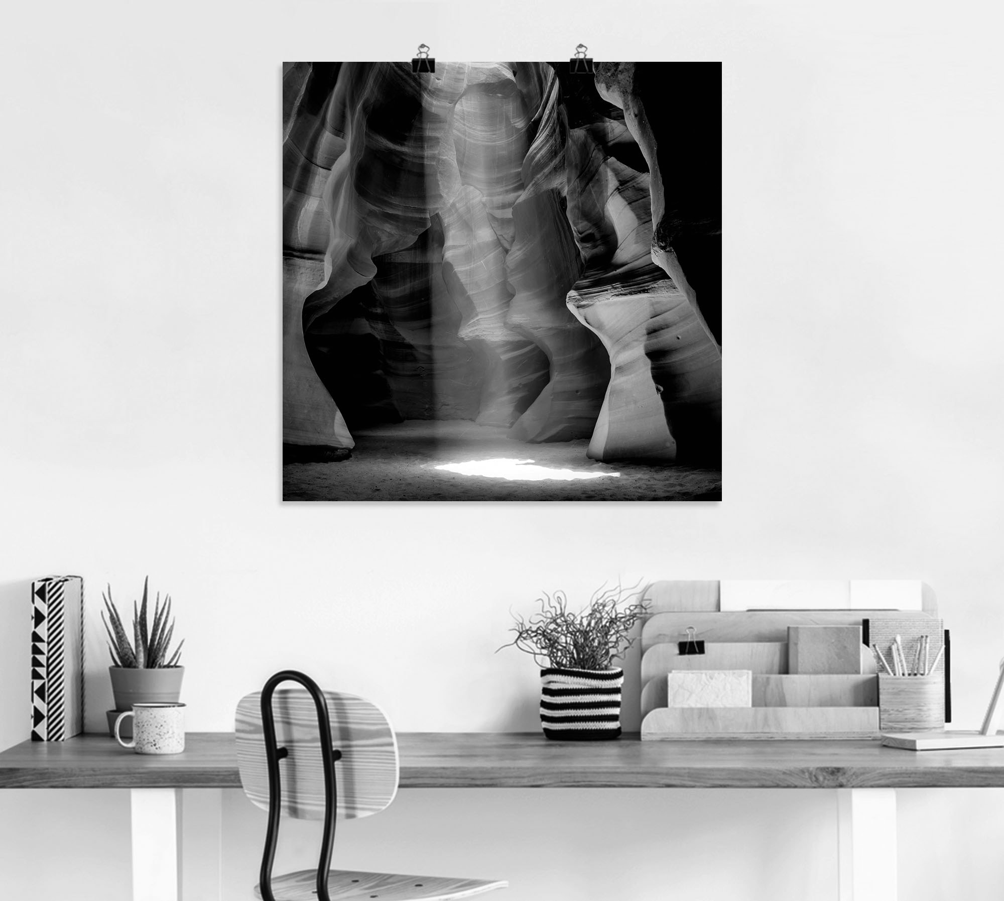 Artland Poster »Antelope Canyon V«, Amerika, (1 St.), als Alubild, Leinwandbild, Wandaufkleber oder Poster in versch. Größen