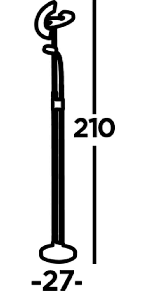 Searchlight Stehlampe »Gio Floor Lamp« LED-Modul 1 Stk. Warmweiß
