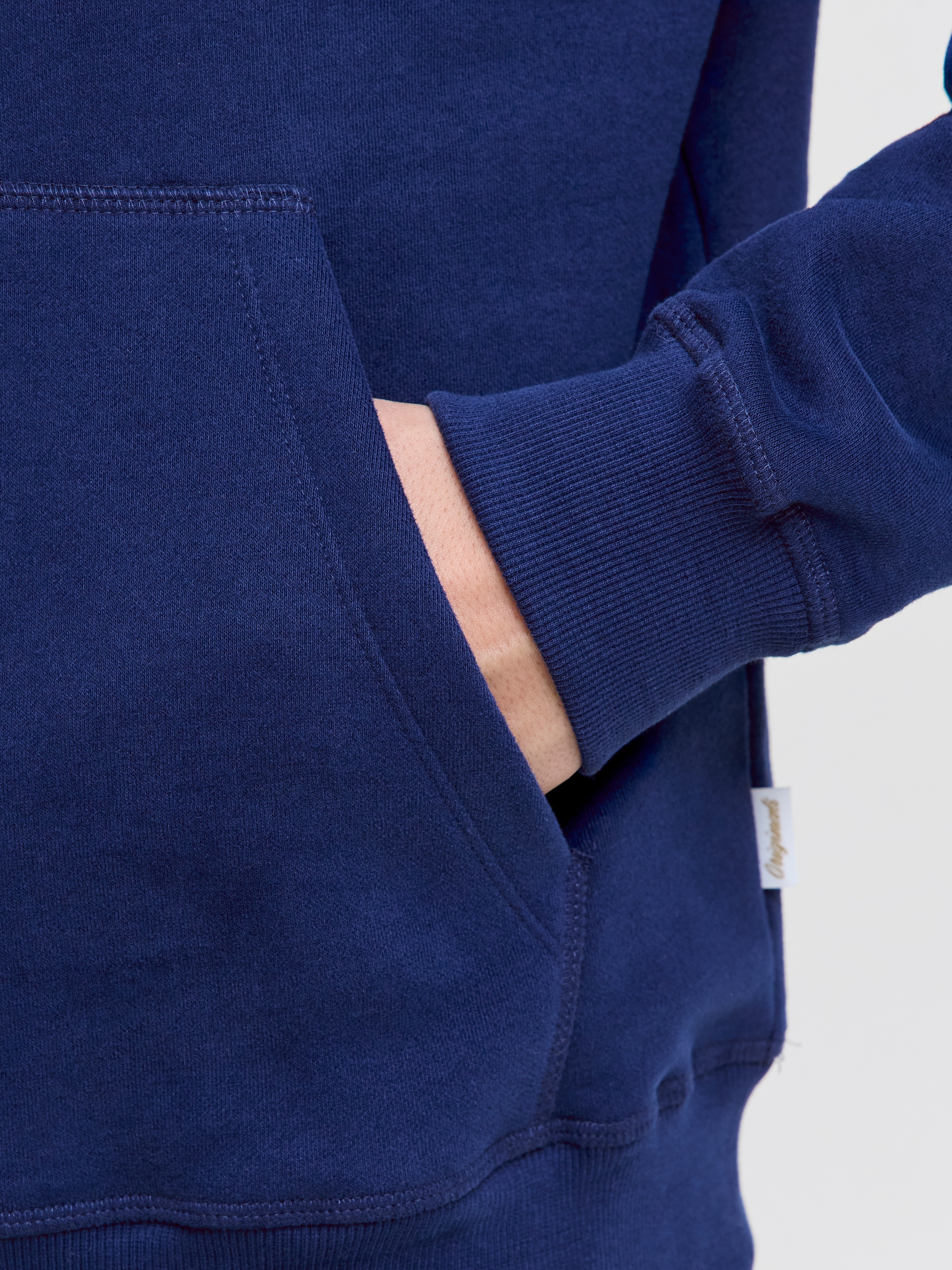 Jack & Jones Kapuzensweatshirt »JORBLEECKER BRANDING SWEAT HOOD BF«
