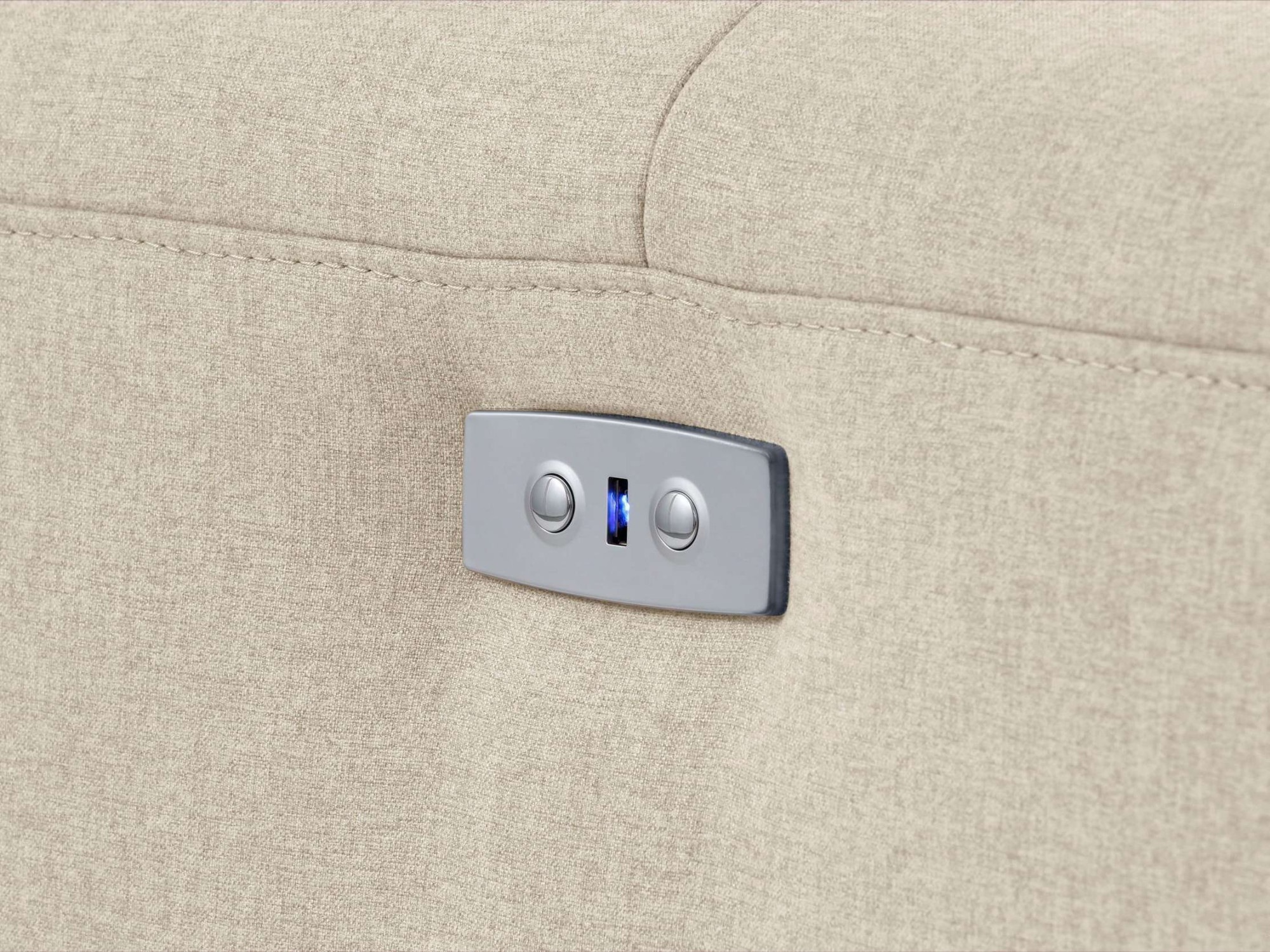 Home affaire Ecksofa »Sentrano, L-Form,«, 275 cm, man. o. elektr. Relaxfunktion und USB/Kopfverstellung
