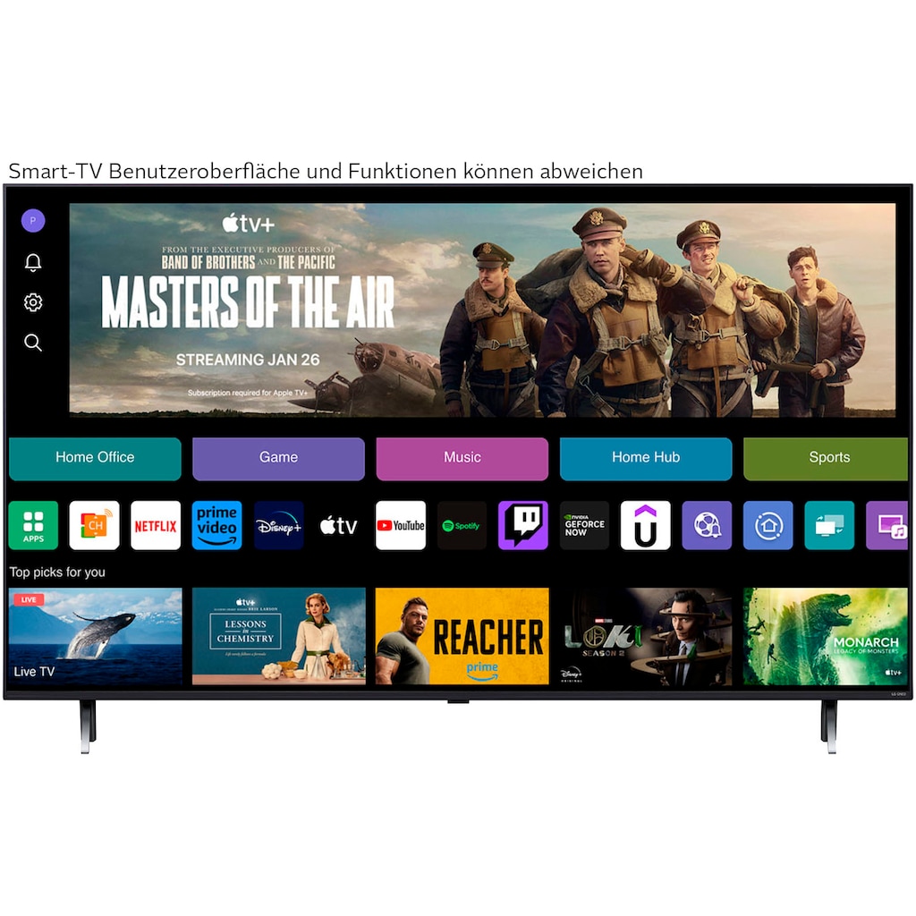 LG QNED-Fernseher »50QNED85T6A«, 126 cm/50 Zoll, 4K Ultra HD, Smart-TV