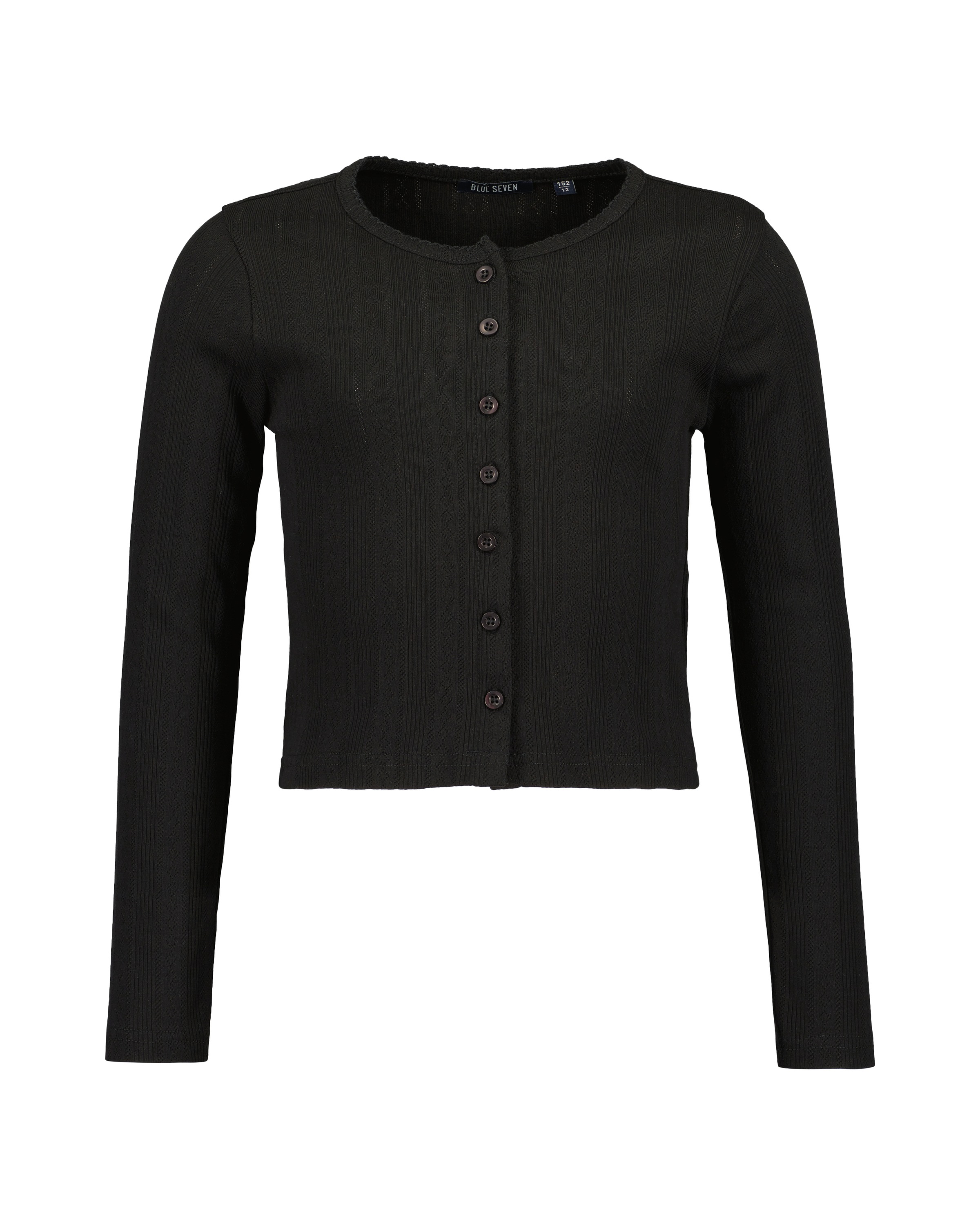 Blue Seven Langarmshirt »Blue Seven Mädchen Langarmshirt mit Knopfleiste«