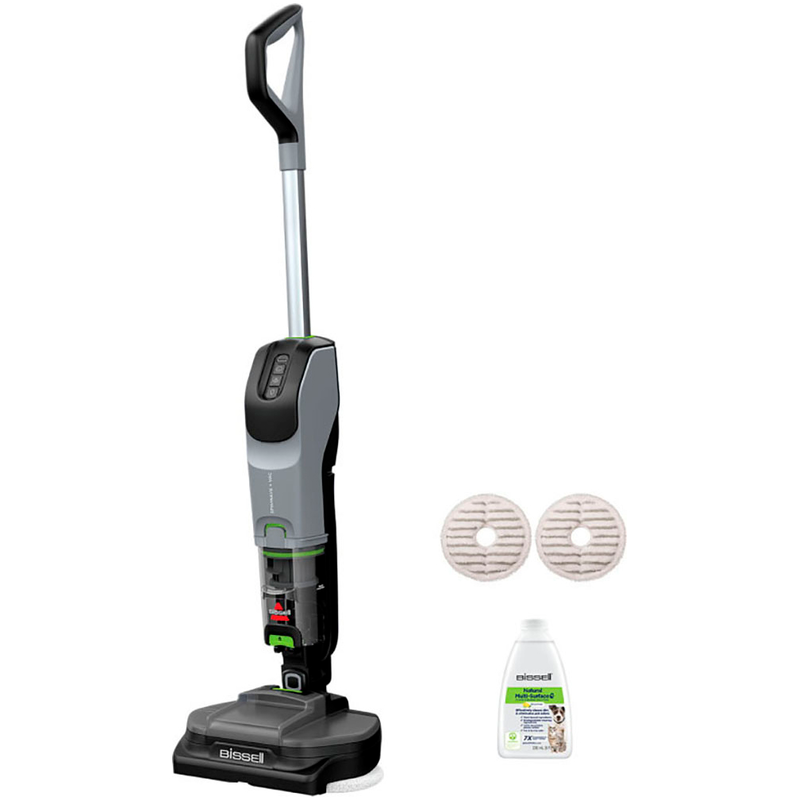 BISSELL Nass-Trocken-Sauger »3893N, SpinWave + Vac PET Select, staubfreies Wischen, « kabellos, für alle Hartböden, 3 Reinigungsmodi inklusive...