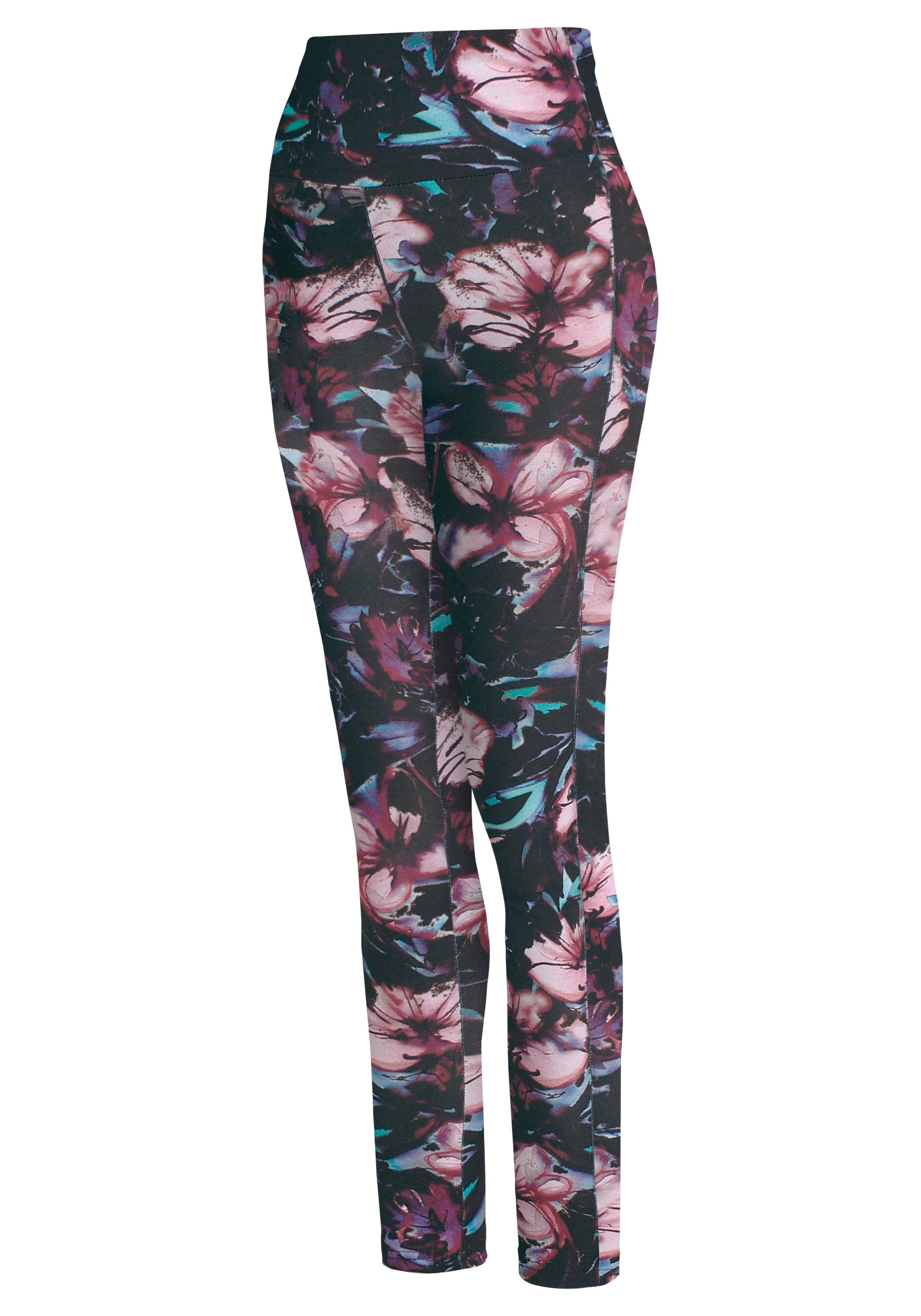 H.I.S Leggings, mit Blumendruck, Loungewaer