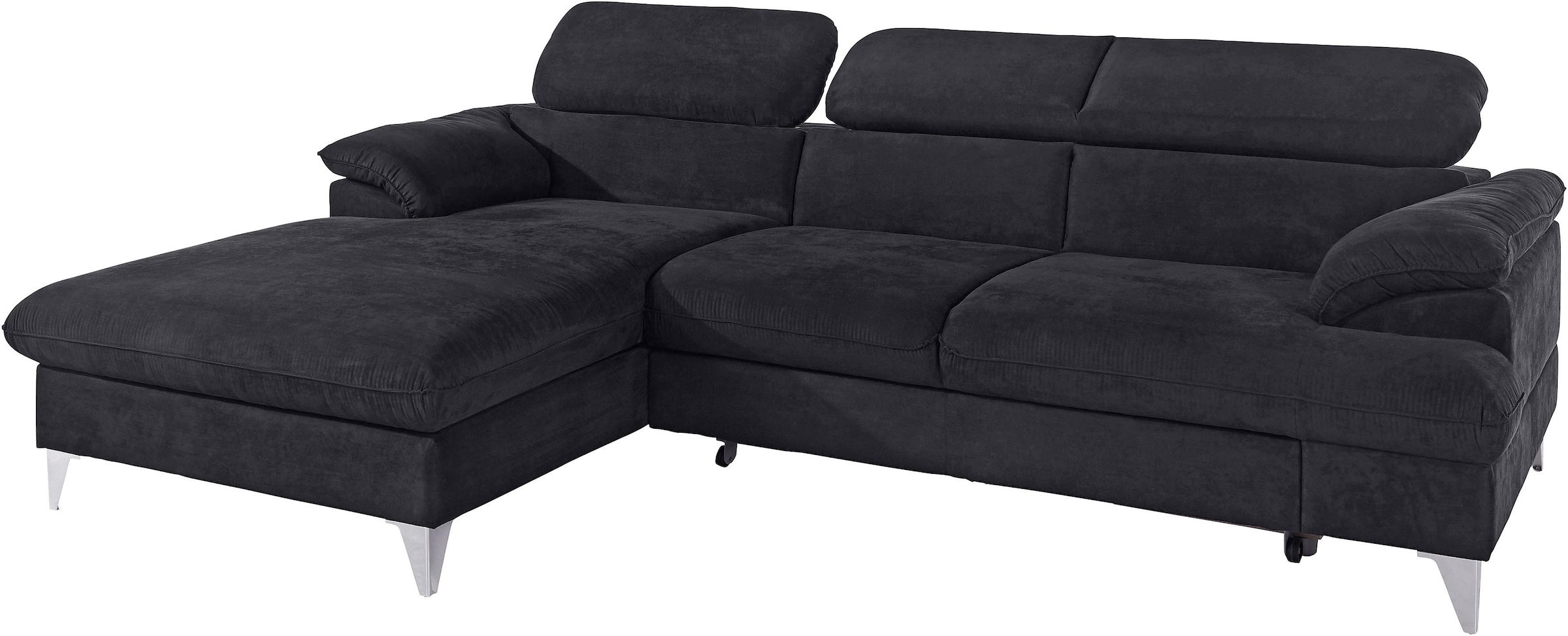 COTTA Ecksofa »Caluso L-Form«, mit Kopfteilverstellung, wahlweise mit Bettf günstig online kaufen