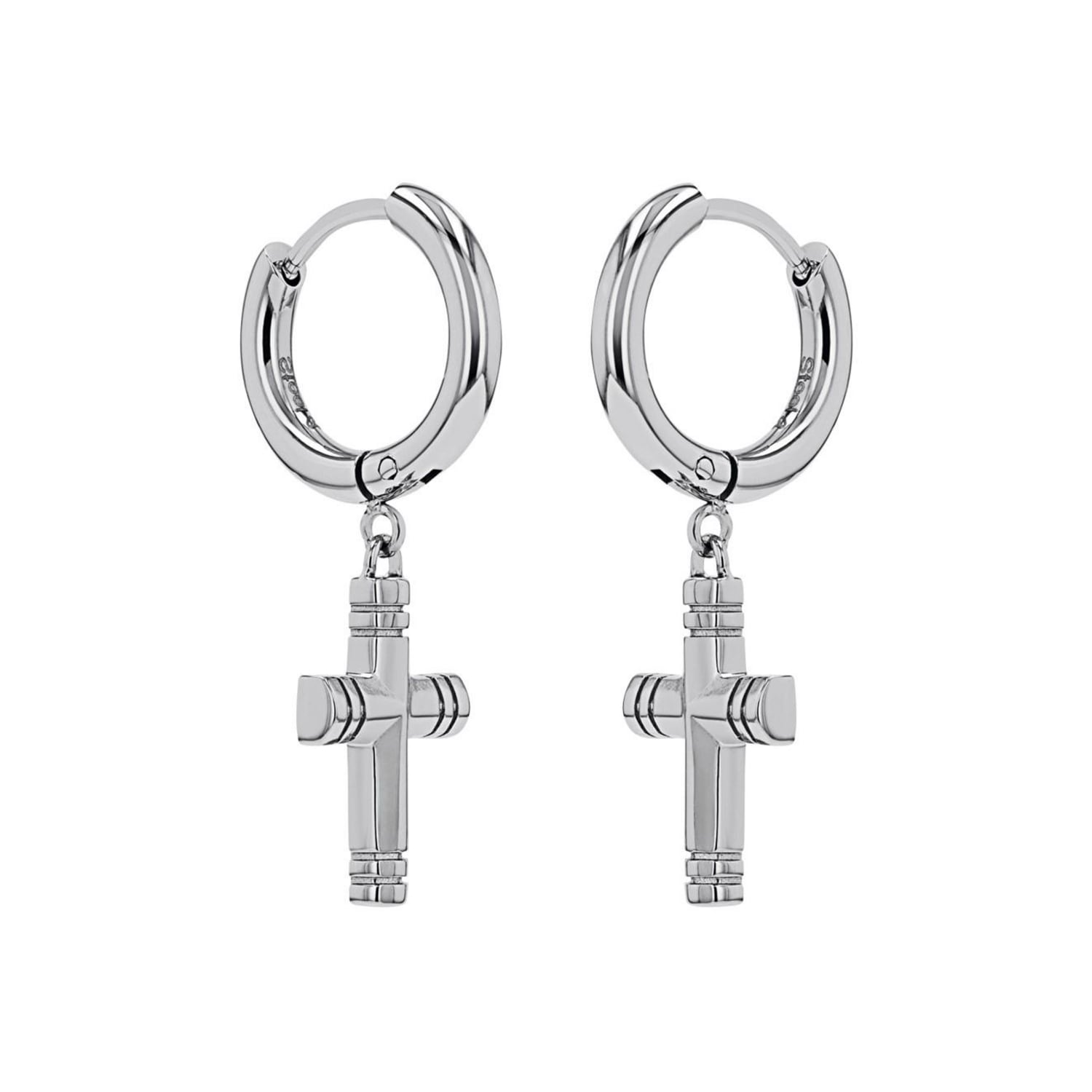 Amor Paar Creolen »Scorpions by Amor, Kreuz«